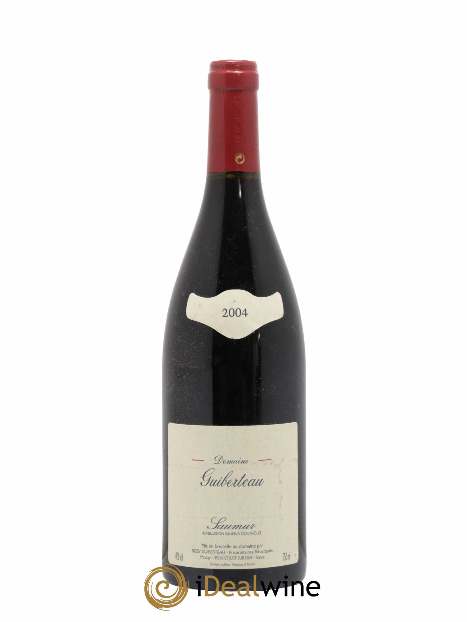 Saumur Domaine Guiberteau 2004 - Lot de 1 bouteille - 0