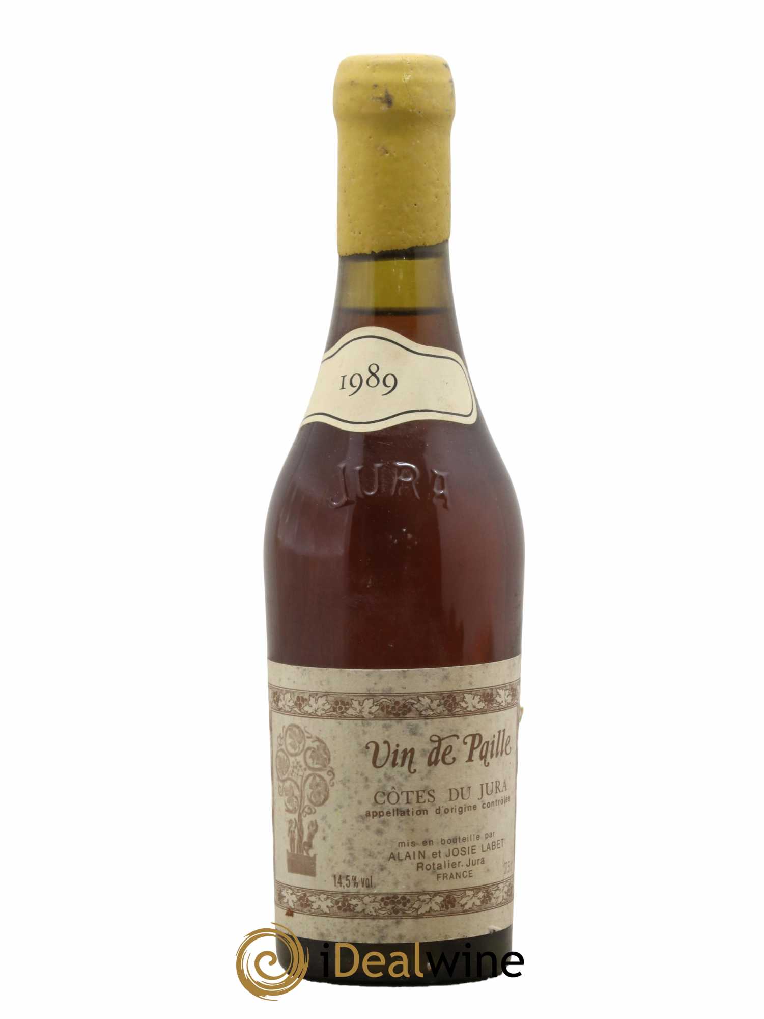Côtes du Jura Vin de Paille Domaine Labet 1989 - Posten von 1 Demi-Flasche - 0