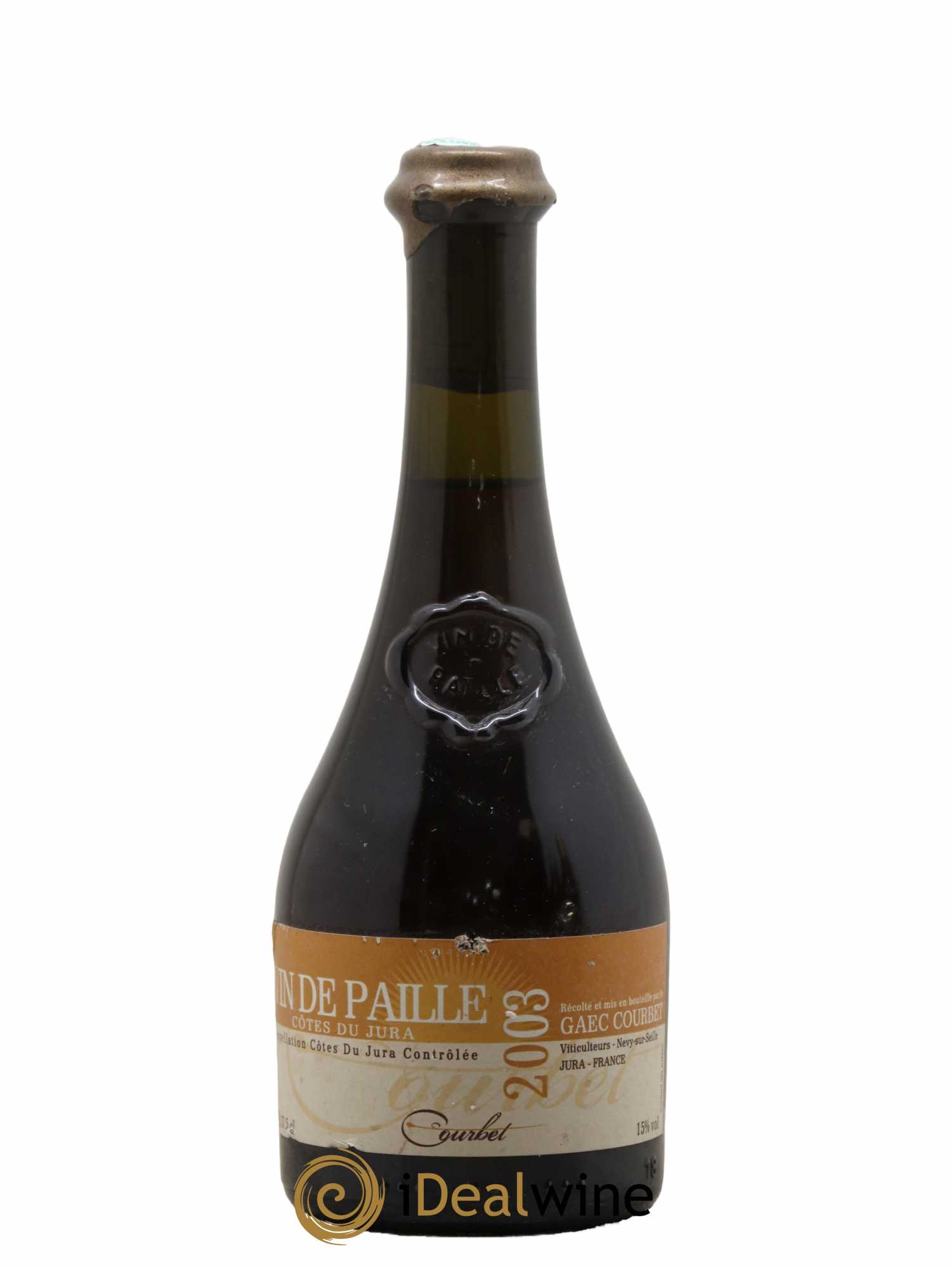 Côtes du Jura Vin de Paille Domaine Gaec Courbet 2003 - Posten von 1 Demi-Flasche - 0