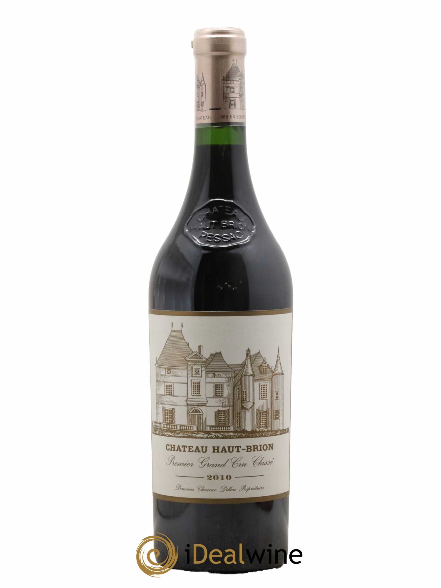 Château Haut Brion 1er Grand Cru Classé 2010 - Lot de 1 bouteille - 0