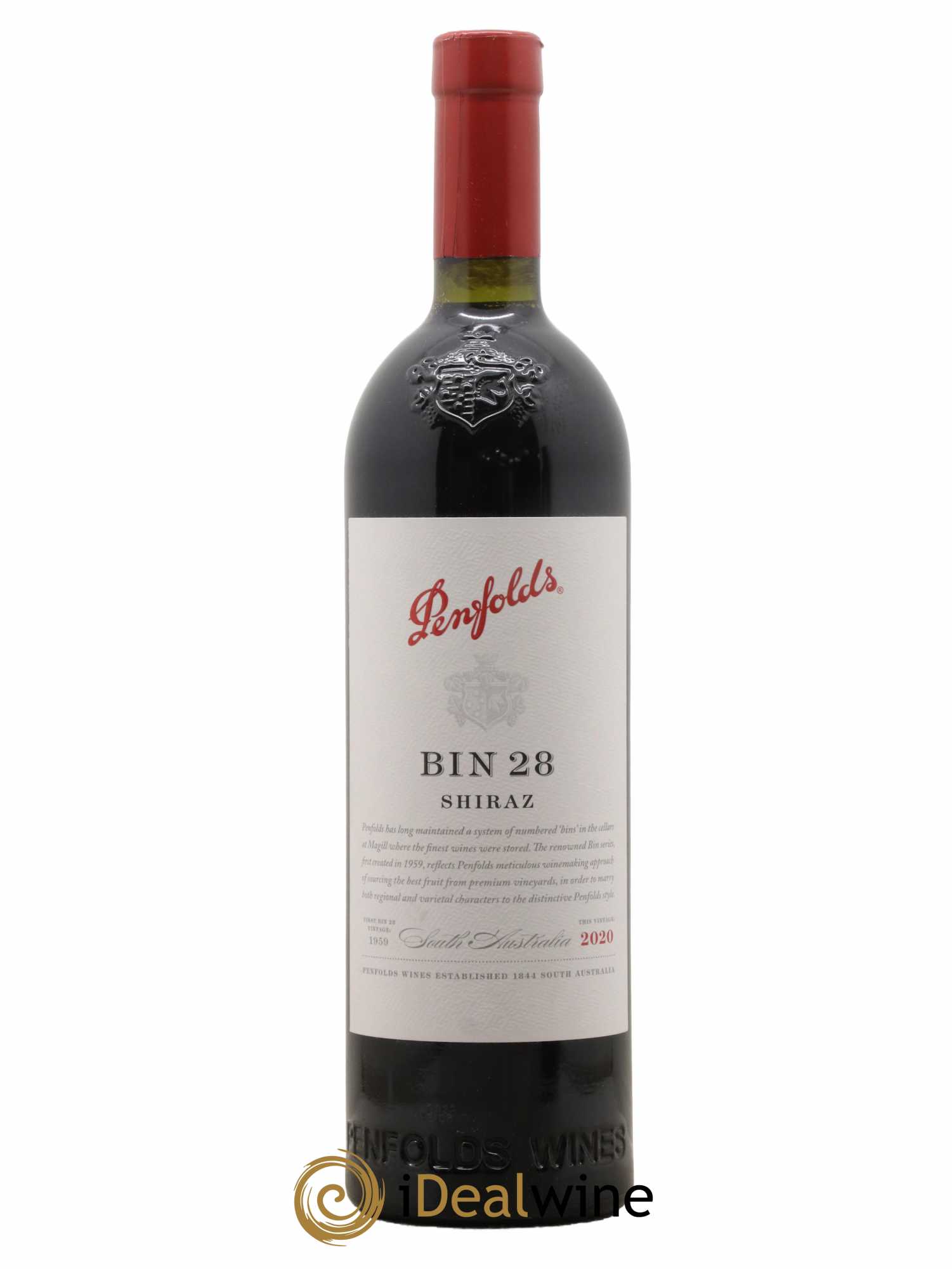 South Australia Penfolds Wines Bin 28 Shiraz 2020 - Lot de 1 bouteille - 0