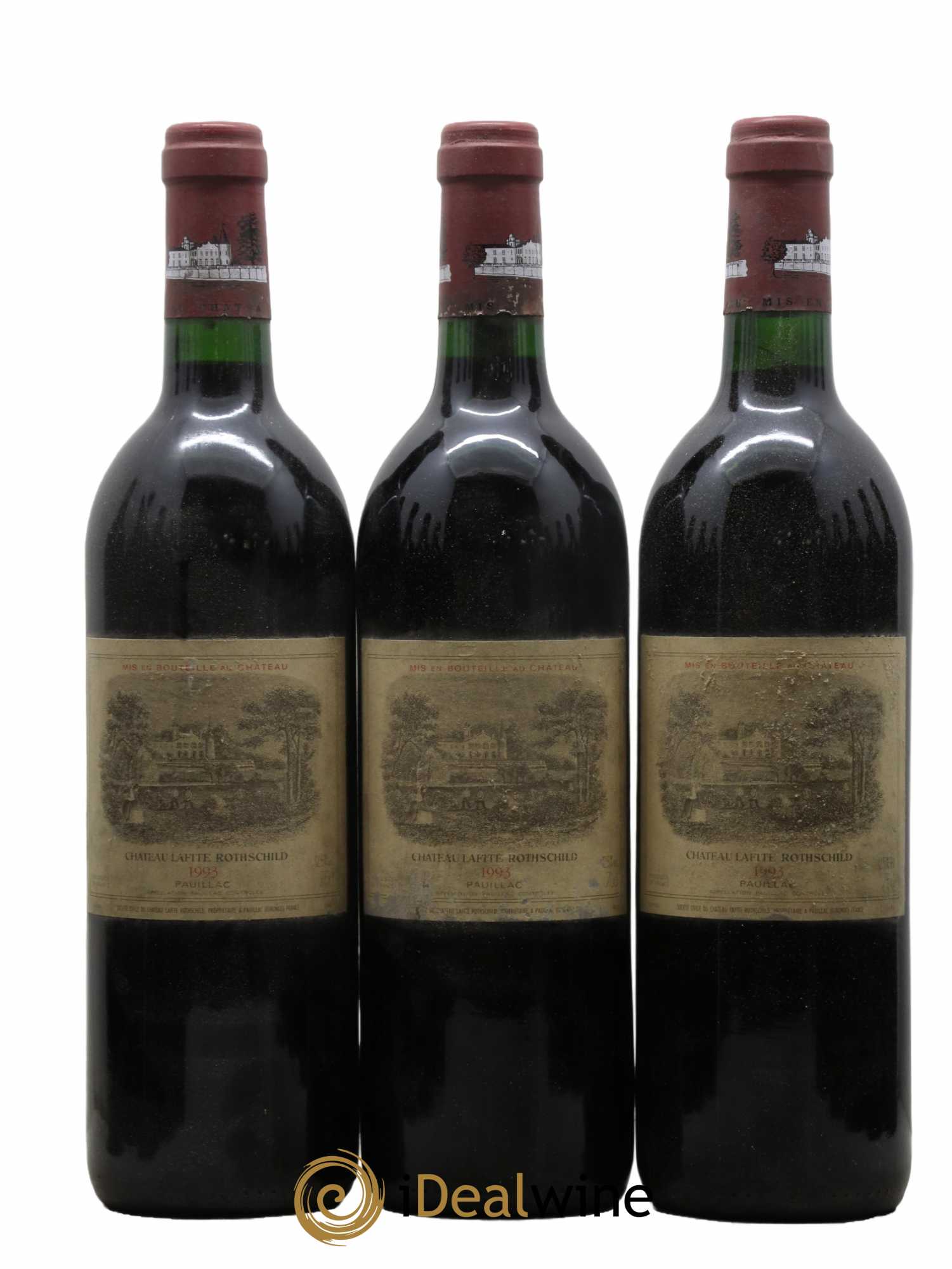 Château Lafite Rothschild 1er Grand Cru Classé 1993 - Lot de 12 bouteilles - 1