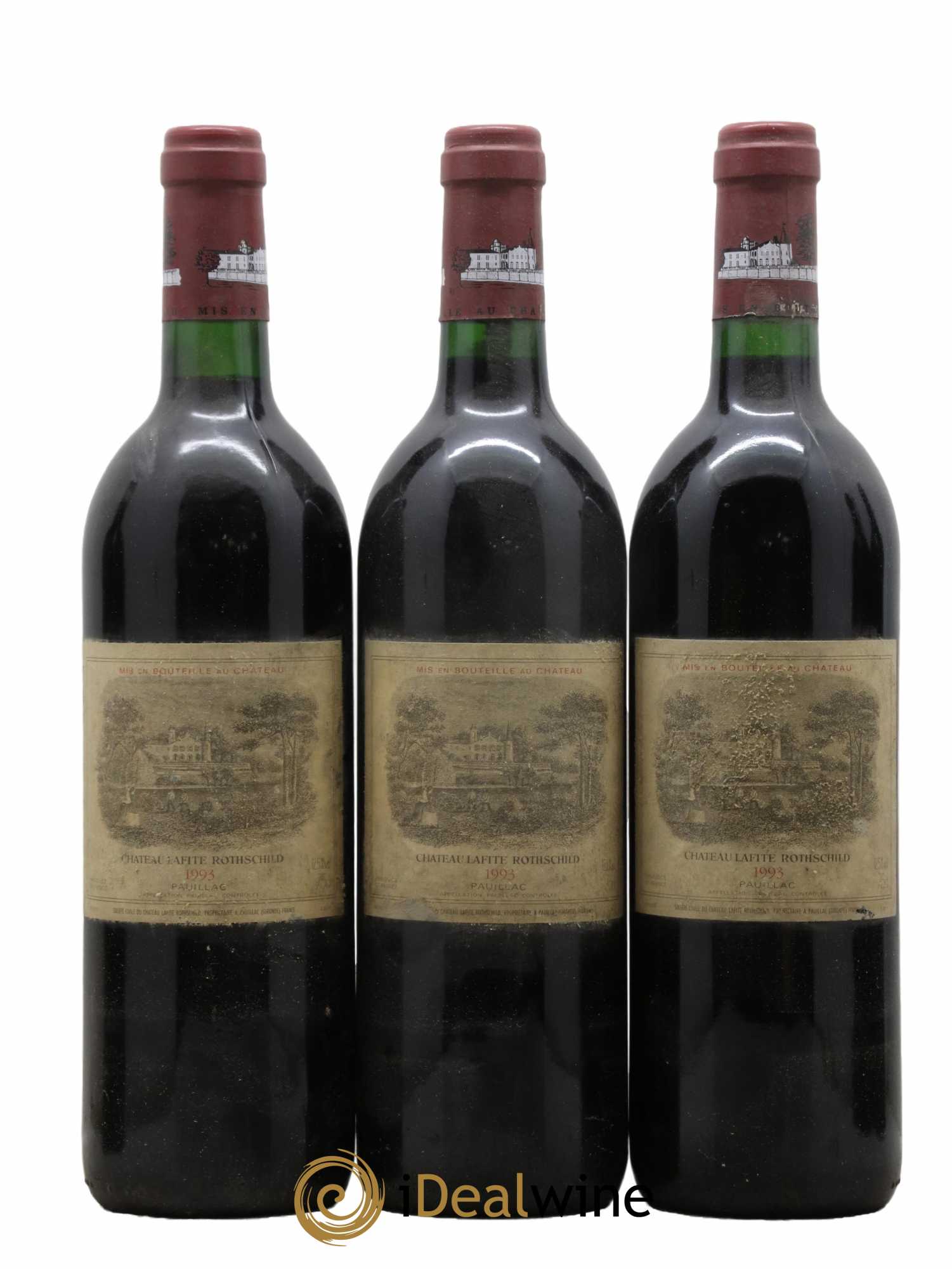 Château Lafite Rothschild 1er Grand Cru Classé 1993 - Lot de 12 bouteilles - 3