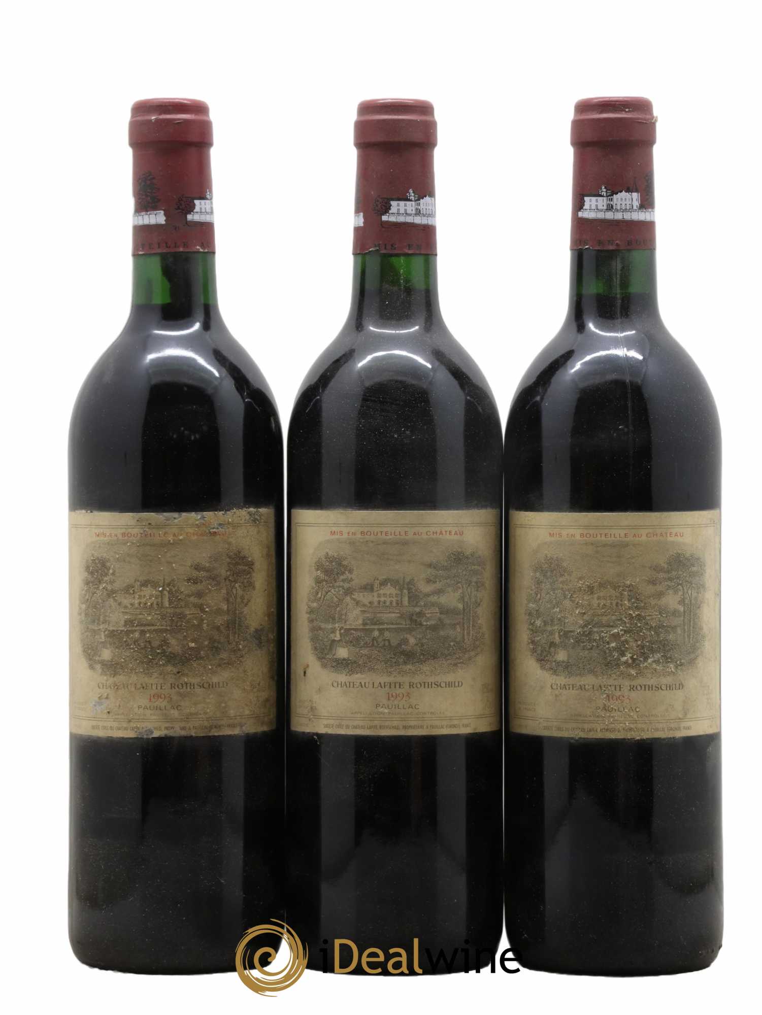 Château Lafite Rothschild 1er Grand Cru Classé 1993 - Lot de 12 bouteilles - 4
