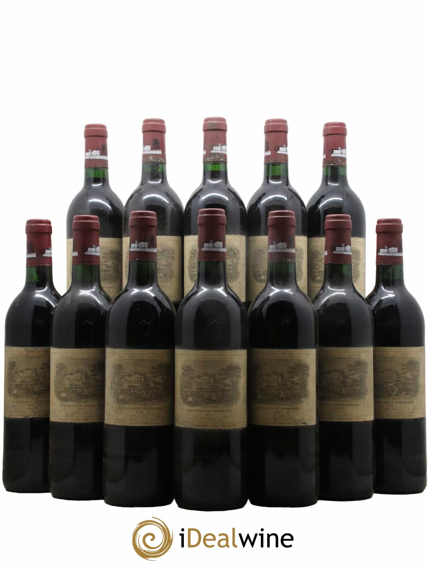 Château Lafite Rothschild 1er Grand Cru Classé 1993 - Lot de 12 bouteilles - 0