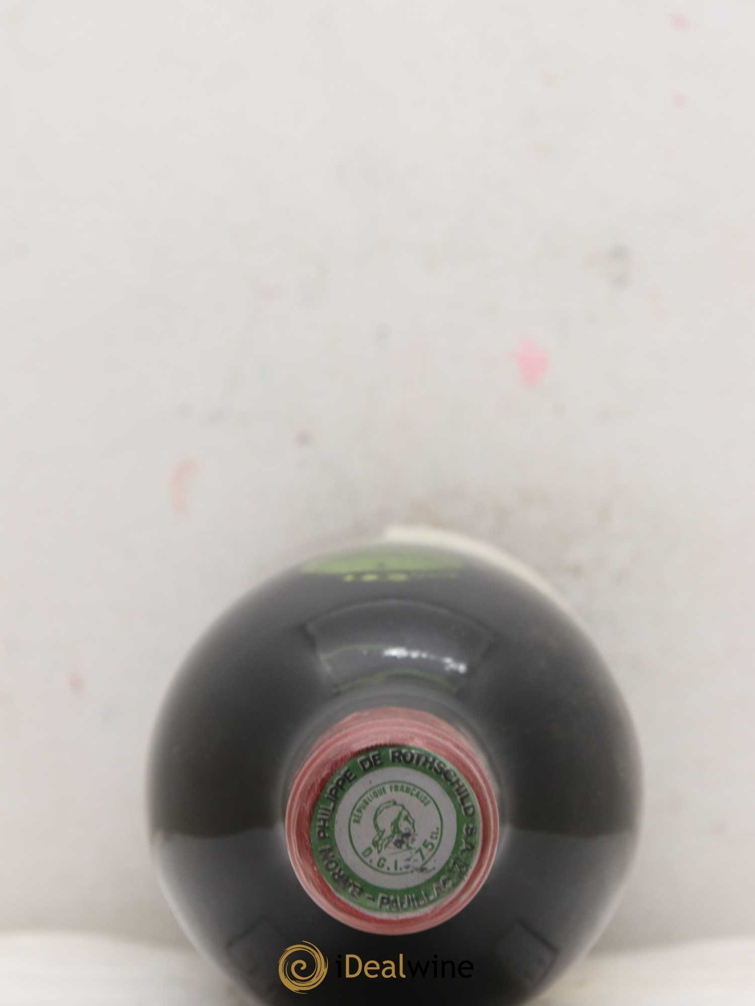 Château Mouton Rothschild 1er Grand Cru Classé 1982 - Lot de 1 bouteille - 1