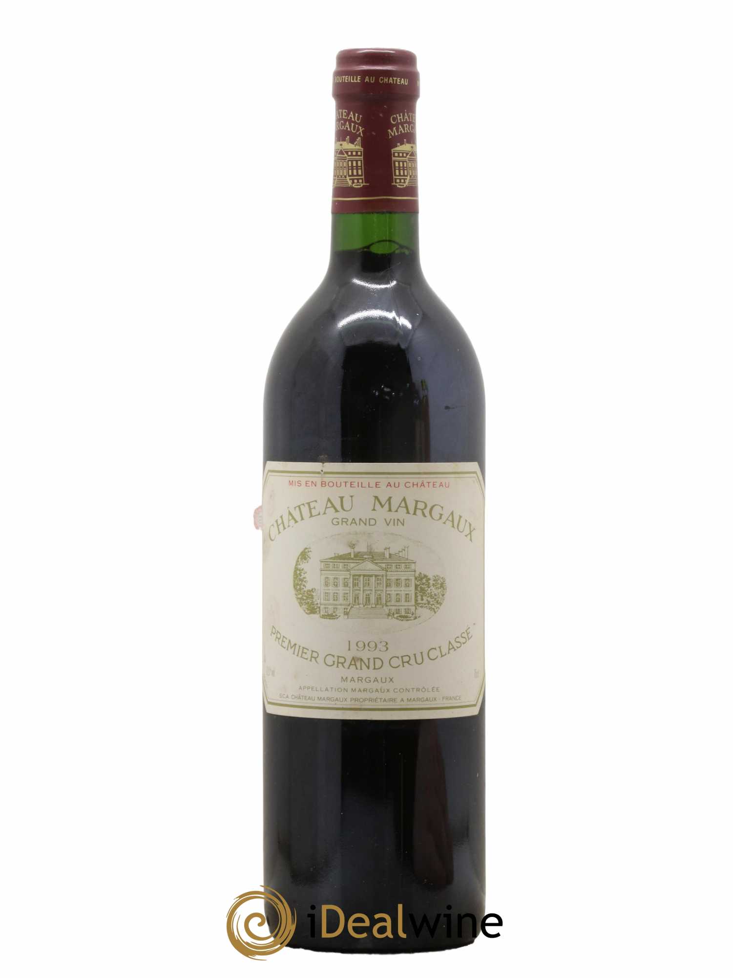Château Margaux 1er Grand Cru Classé 1993 - Lot de 1 bouteille - 0