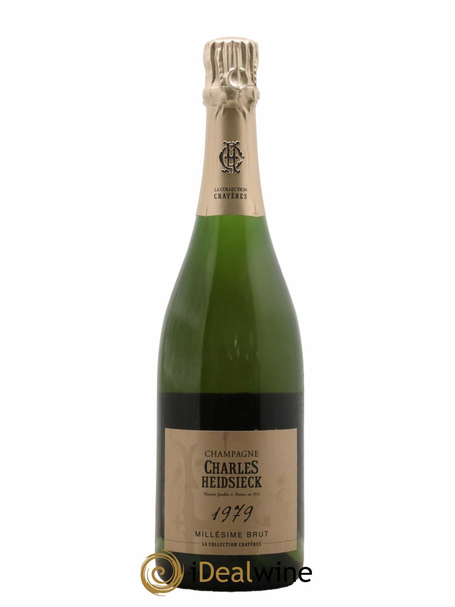 Collection Crayères Charles Heidsieck Disgorged in 1999 1979 - Lot of 1 bottle - 1