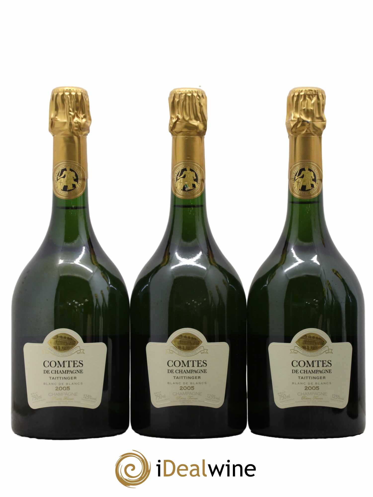 Comtes de Champagne Taittinger 2005 - Lot of 6 bottles - 1