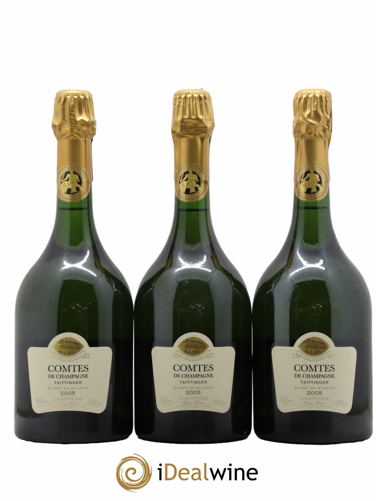 Comtes de Champagne Taittinger 2005 - Lot of 6 bottles - 3
