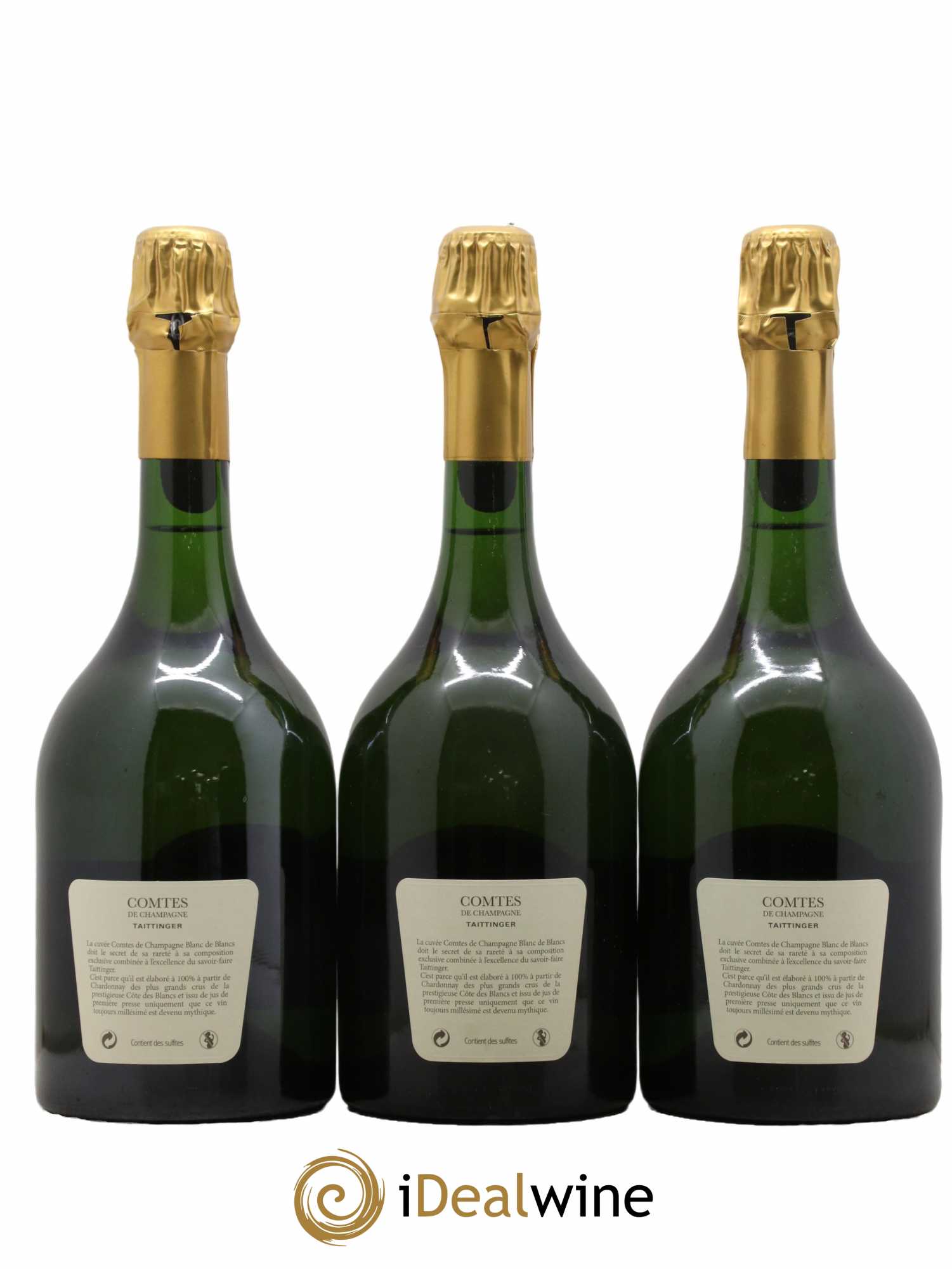 Comtes de Champagne Taittinger 2005 - Lot of 6 bottles - 4