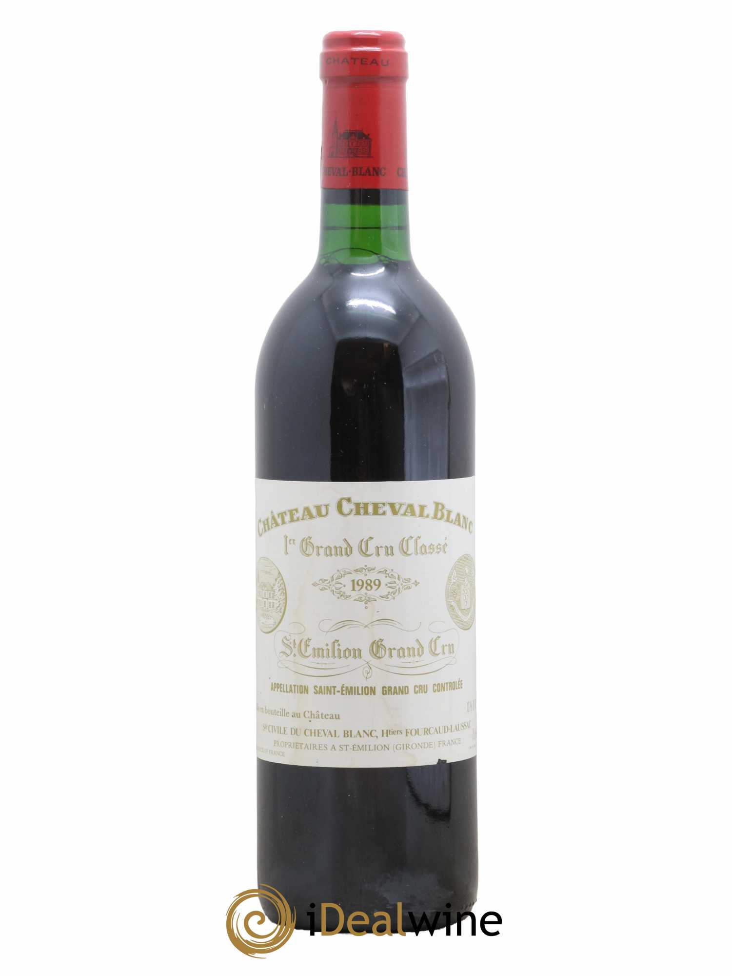 Château Cheval Blanc 1er Grand Cru Classé A 1989 - Lot de 1 bouteille - 0