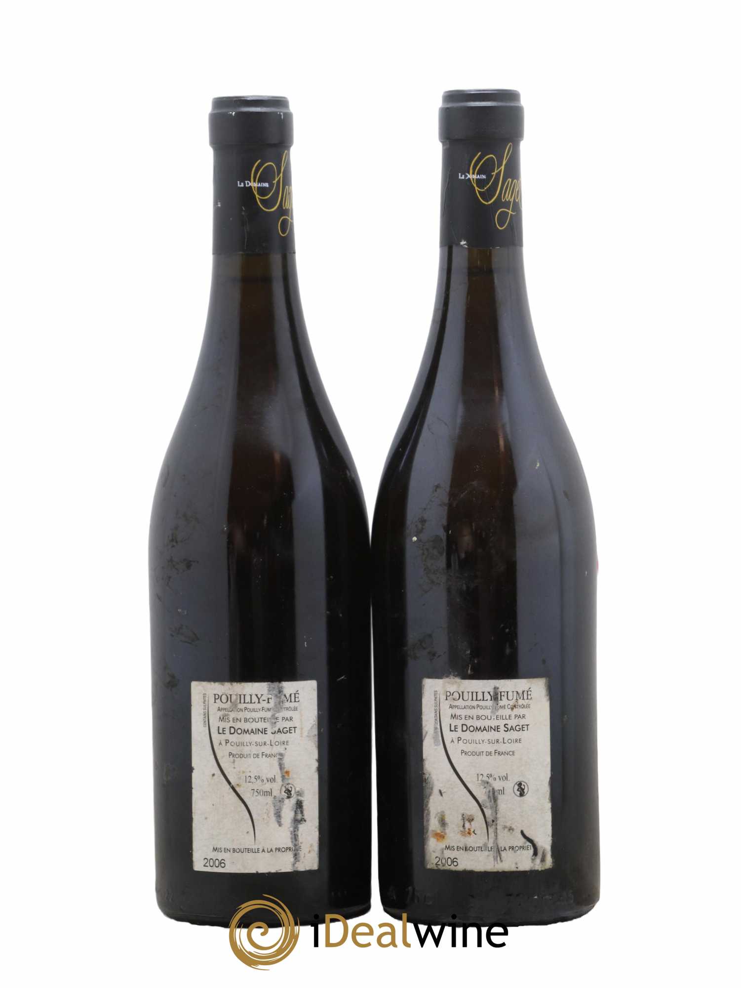 Pouilly-Fumé Domaine Saget 2006 - Lot de 2 bouteilles - 1