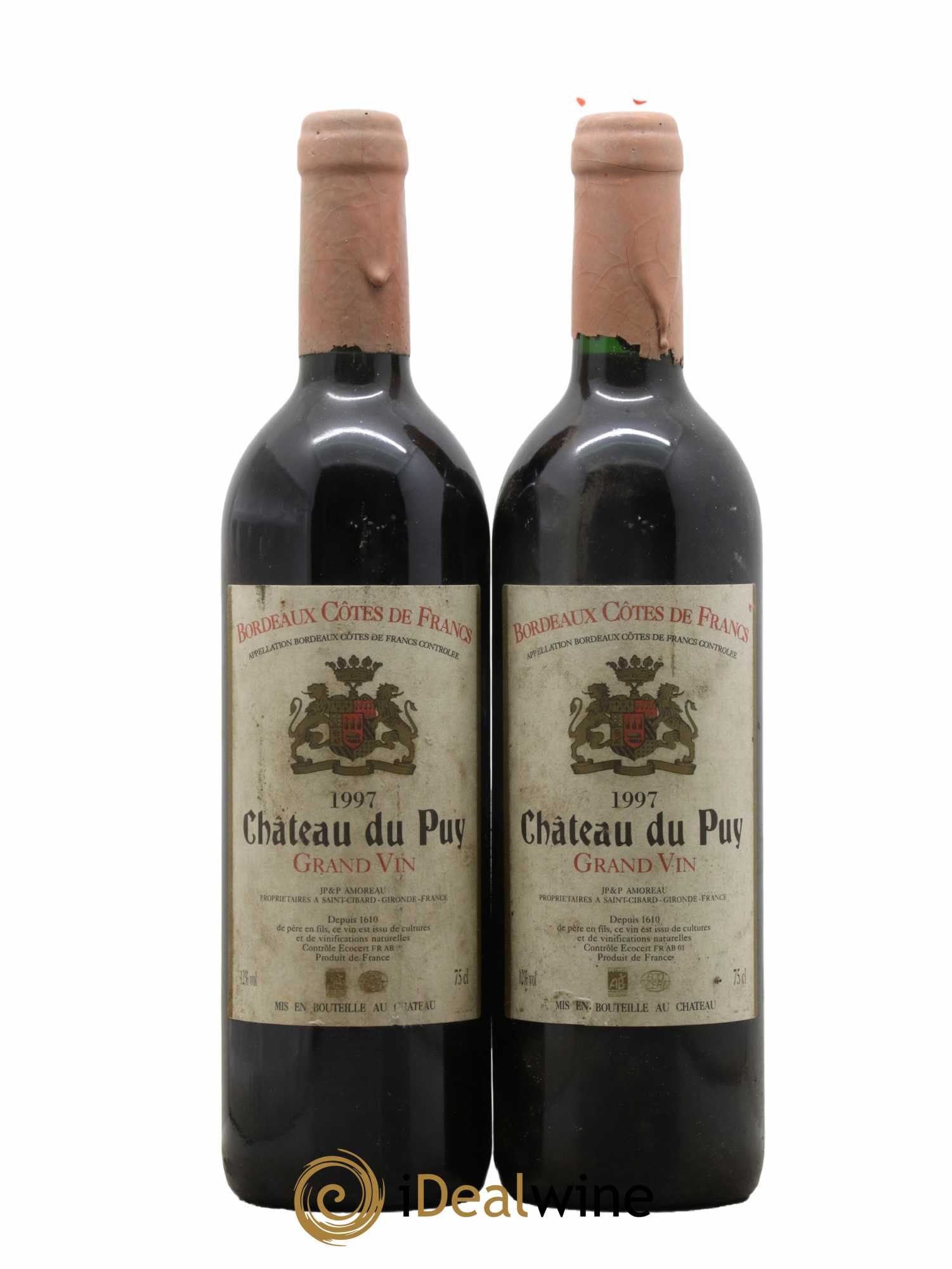 Château Le Puy 1997 - Lot de 2 bouteilles - 0