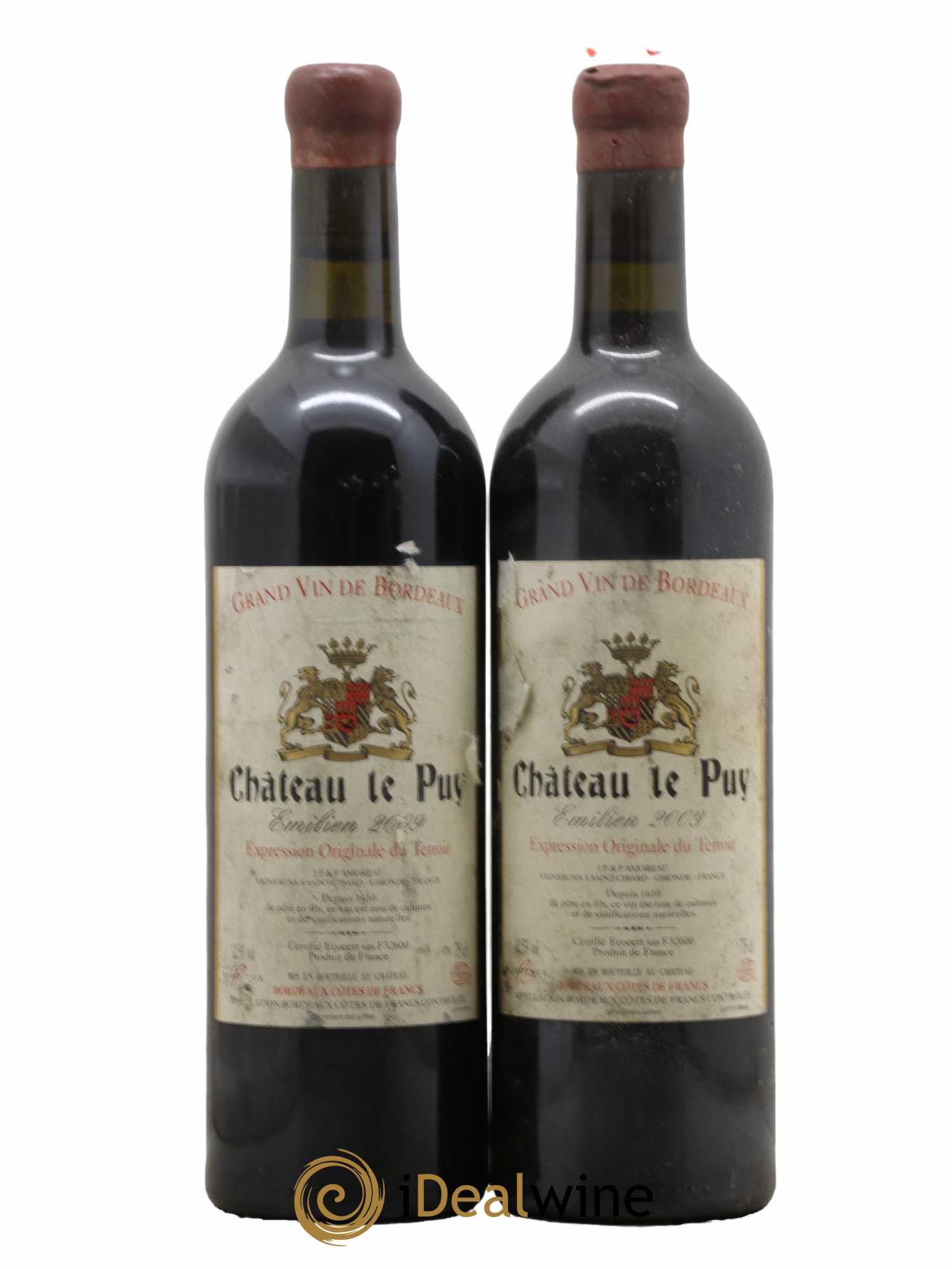 Le Puy - Cuvée Emilien 2009 - Lot de 2 bouteilles - 0