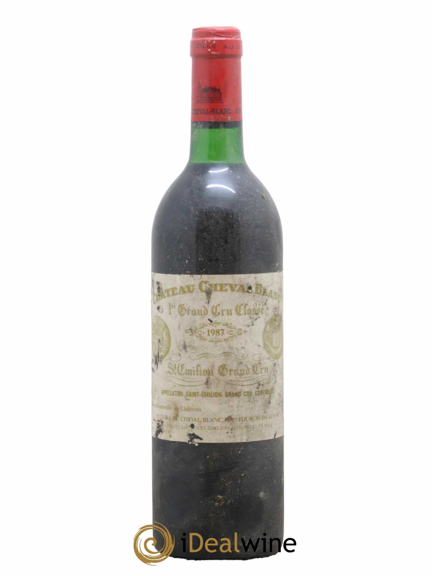 Château Cheval Blanc 1er Grand Cru Classé A 1987 - Lotto di 1 bottiglia - 0