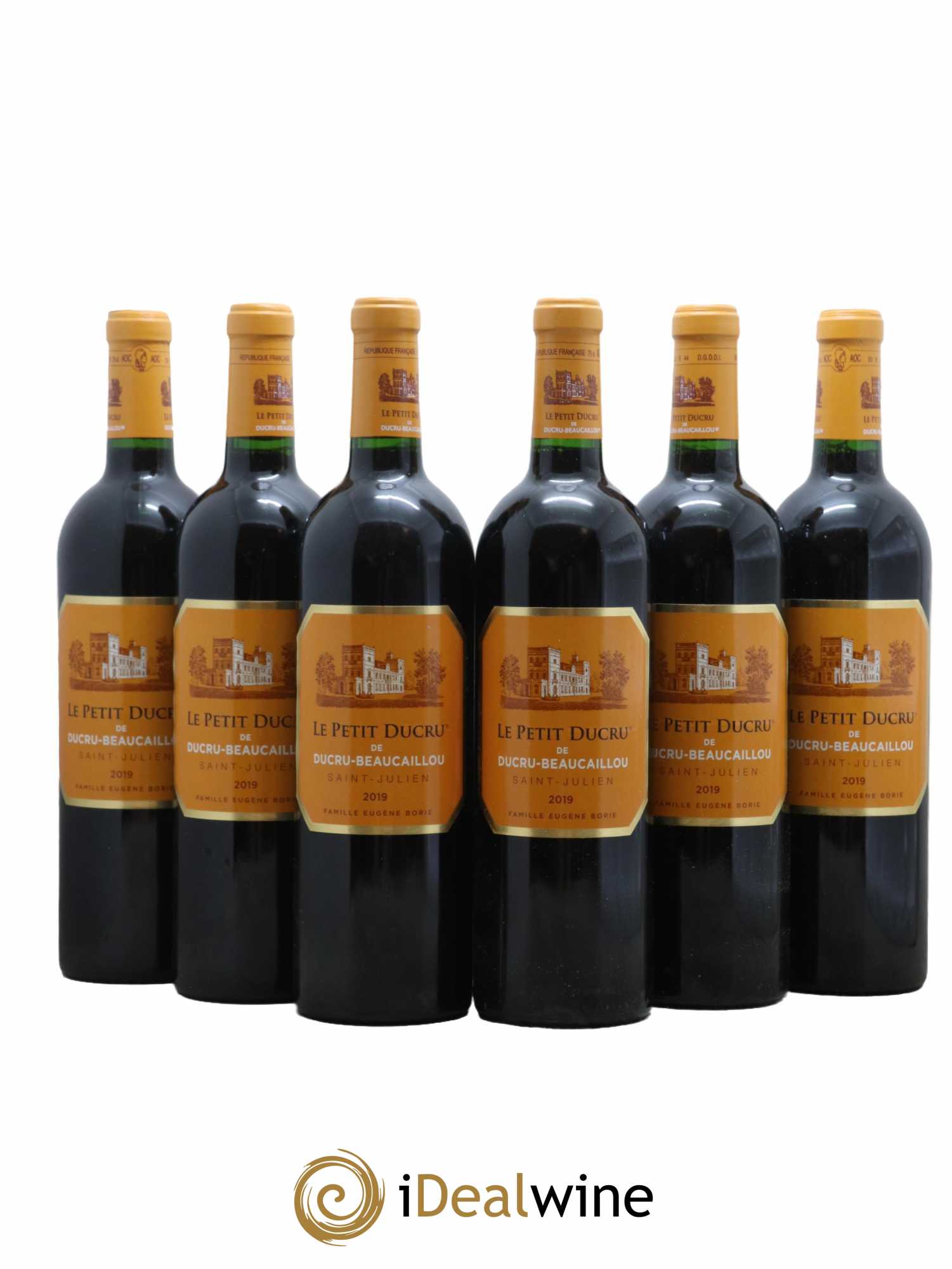 Le Petit Ducru de Ducru-Beaucaillou 2019 - Lot de 6 bouteilles - 0