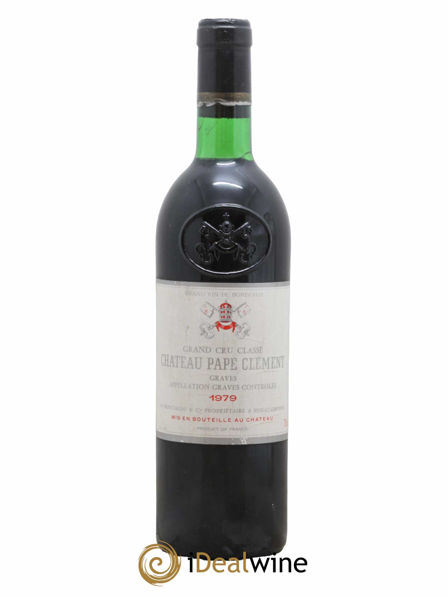 Château Pape Clément Cru Classé de Graves 1979 - Lot de 1 bouteille - 0