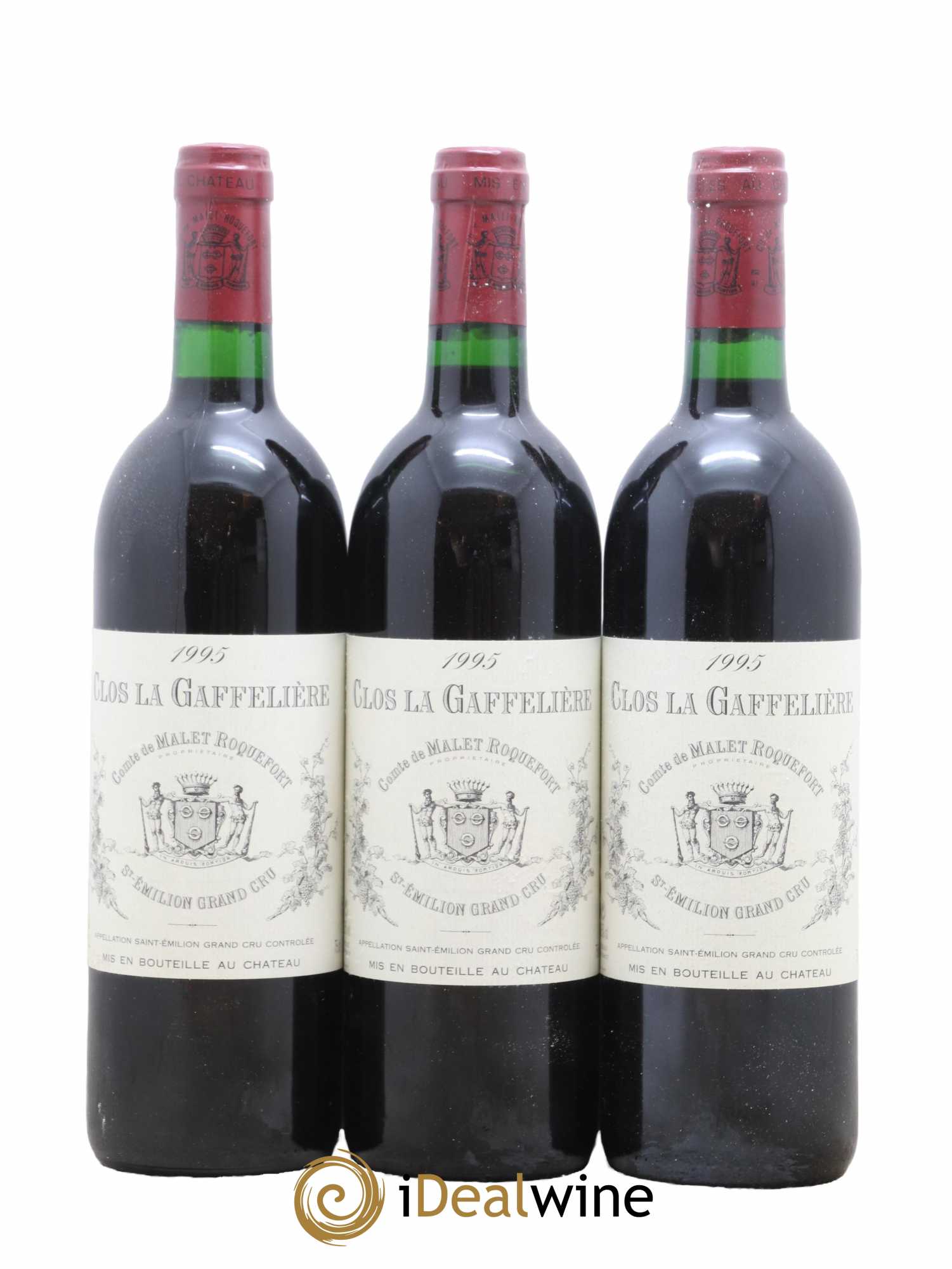 Clos la Gaffelière 1995 - Lot de 12 bouteilles - 1