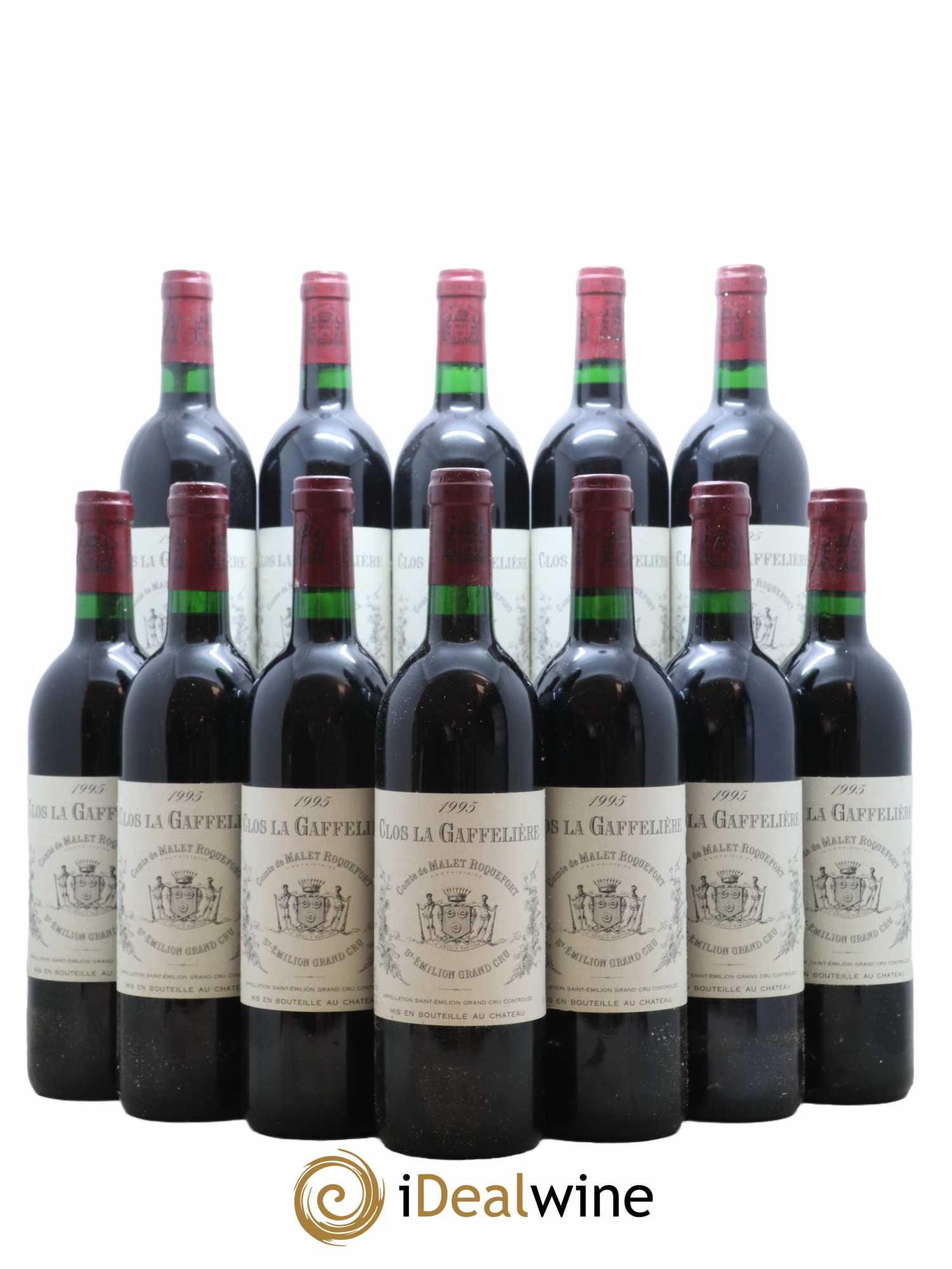 Clos la Gaffelière 1995 - Lot de 12 bouteilles - 0