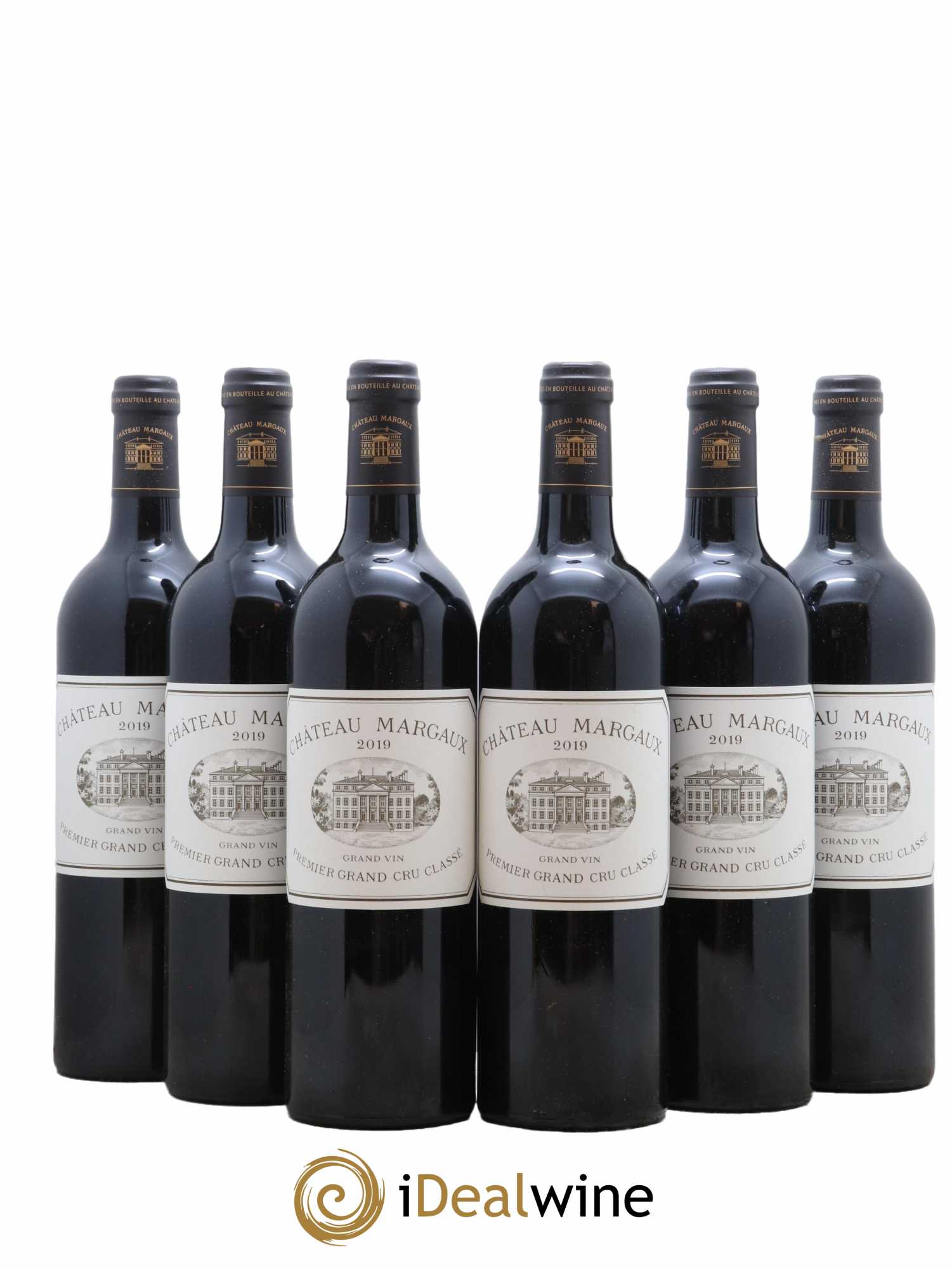 Château Margaux 1er Grand Cru Classé 2019 - Lot de 6 bouteilles - 0