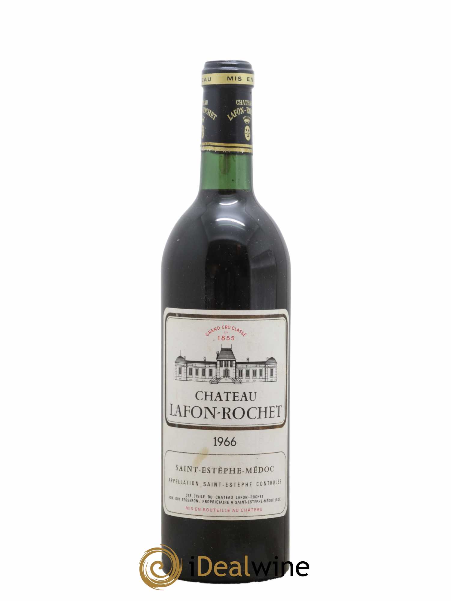 Château Lafon Rochet 4ème Grand Cru Classé 1966 - Lot de 1 bouteille - 0