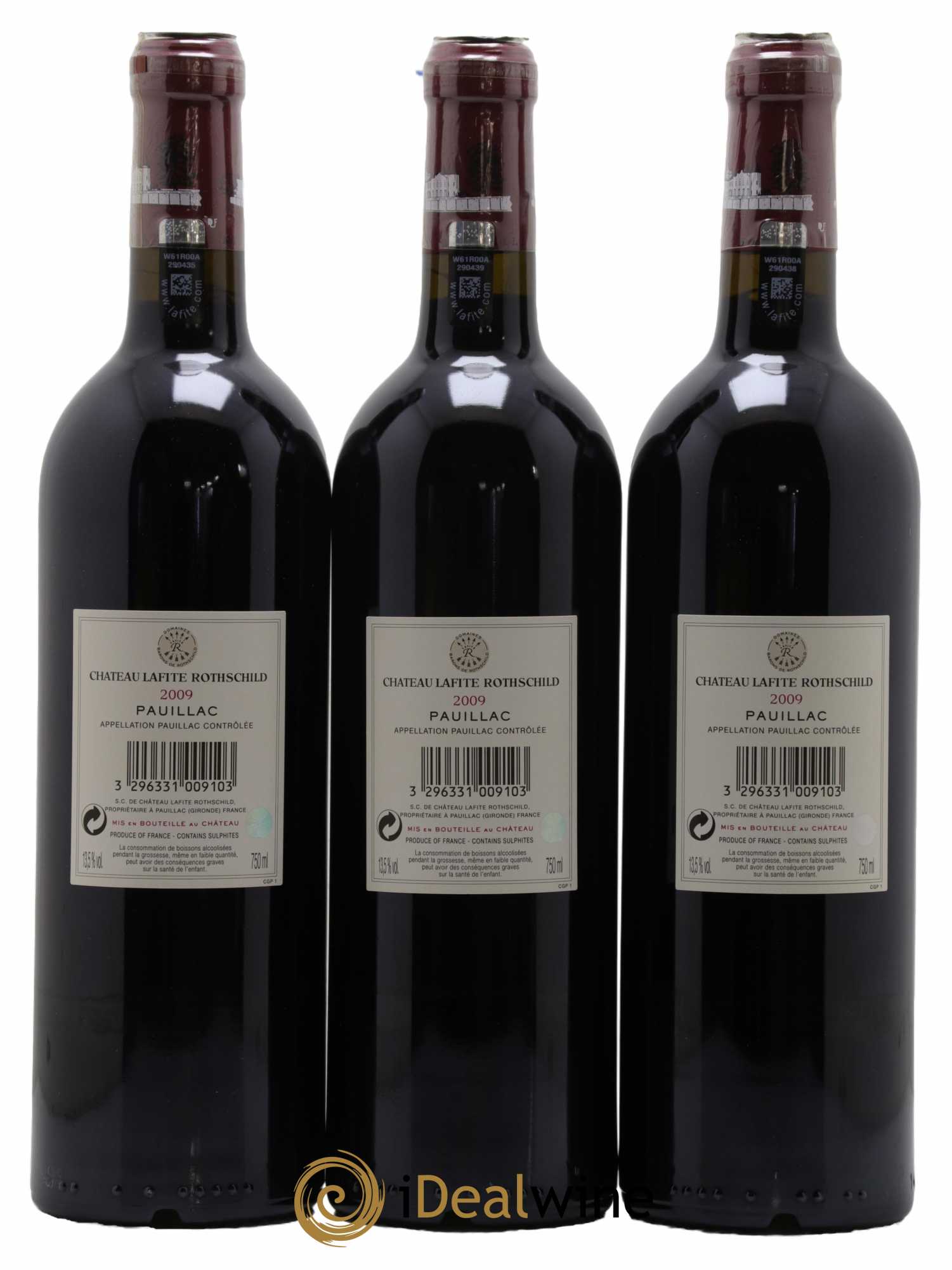 Château Lafite Rothschild 1er Grand Cru Classé 2009 - Lot de 6 bouteilles - 4