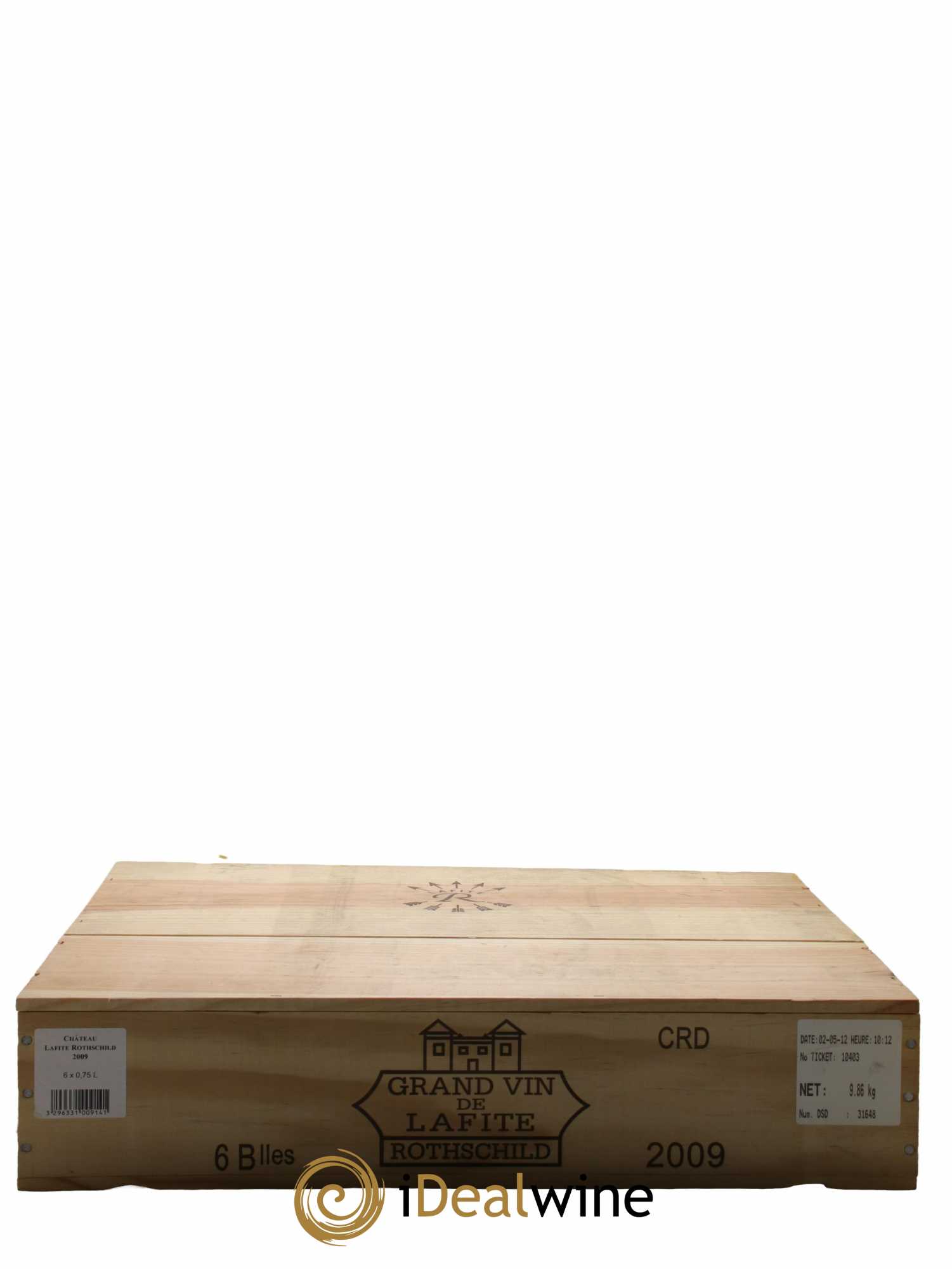 Château Lafite Rothschild 1er Grand Cru Classé 2009 - Lot de 6 bouteilles - 6