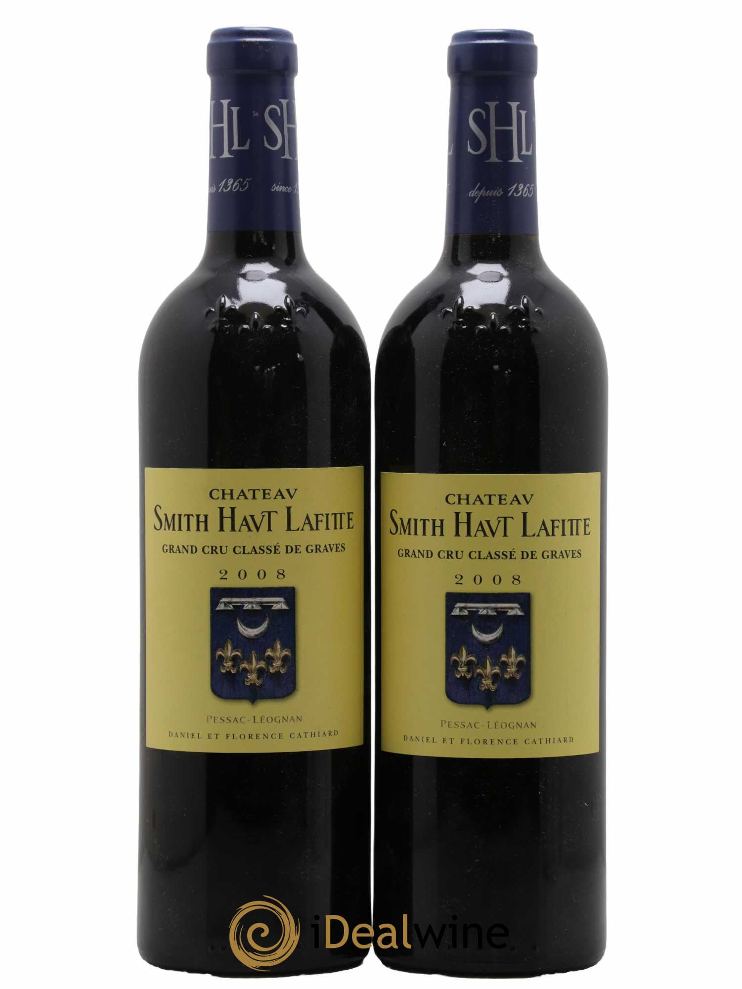 Château Smith Haut Lafitte Cru Classé de Graves 2008 - Lot de 2 bouteilles - 0