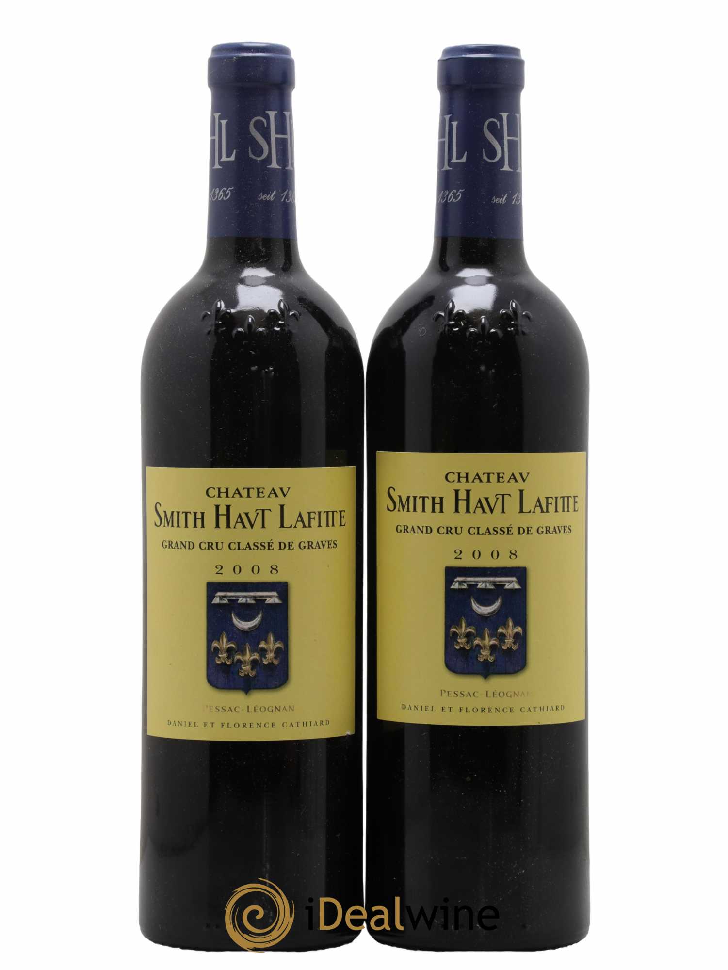Château Smith Haut Lafitte Cru Classé de Graves 2008 - Lot de 2 bouteilles - 0
