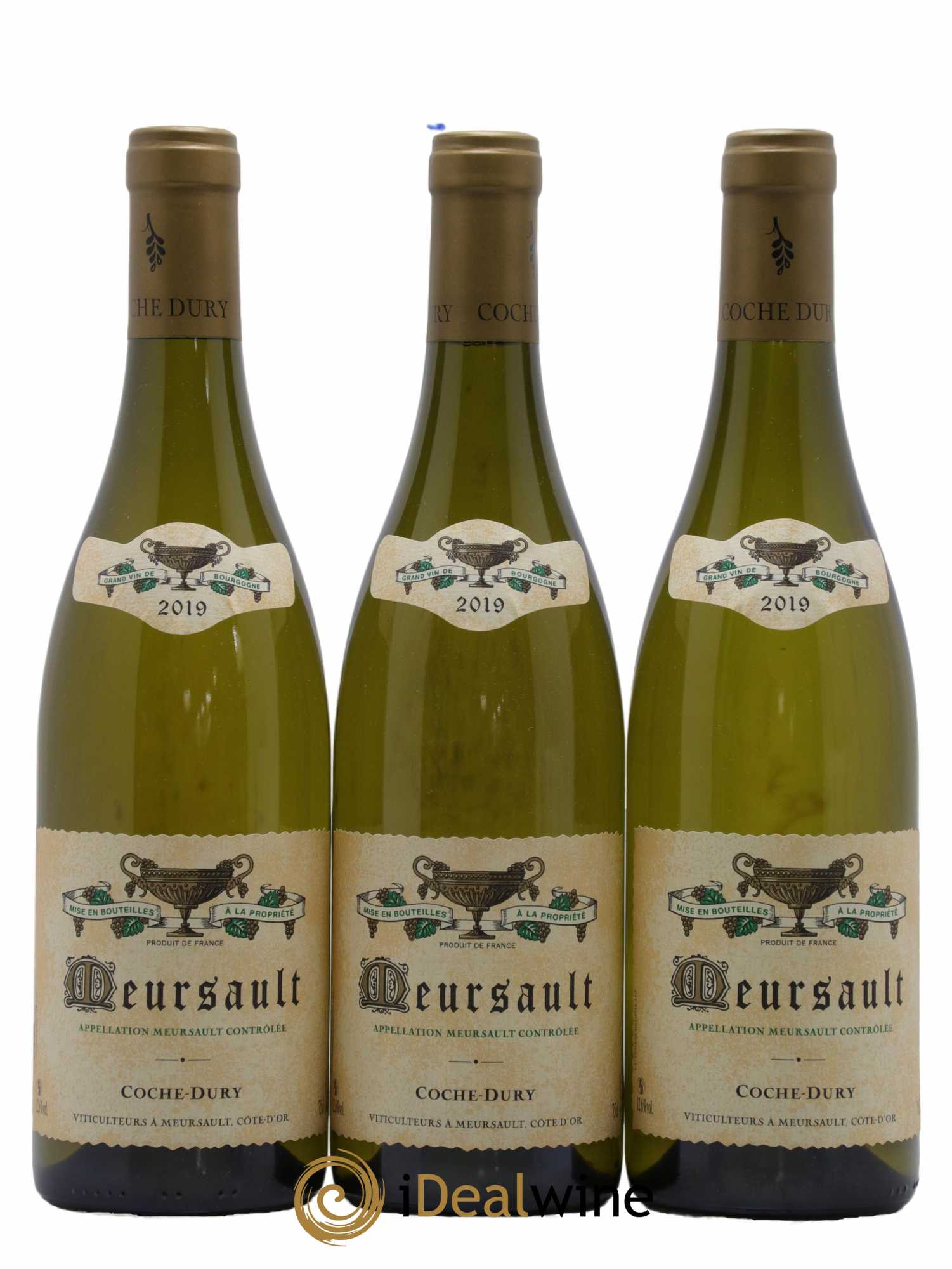 Meursault Coche Dury (Domaine) 2019 - Lot de 3 bouteilles - 0