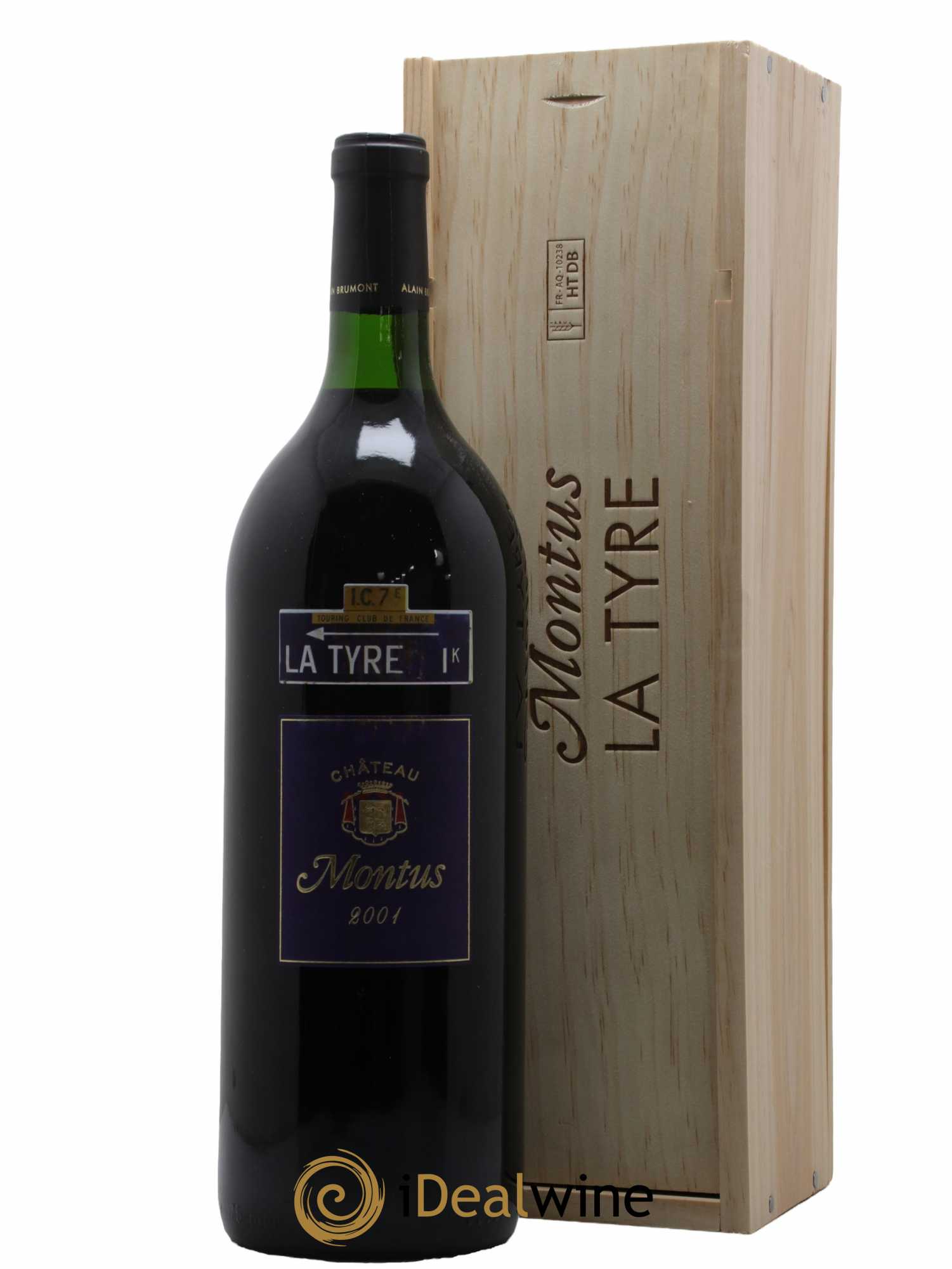 Madiran Château Montus-La Tyre Alain Brumont 2001 - Lot de 1 magnum - 0