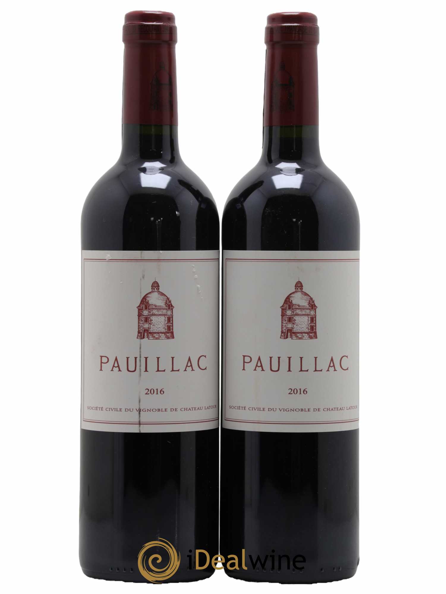 Pauillac de Château Latour 2016 - Lot de 2 bouteilles - 0