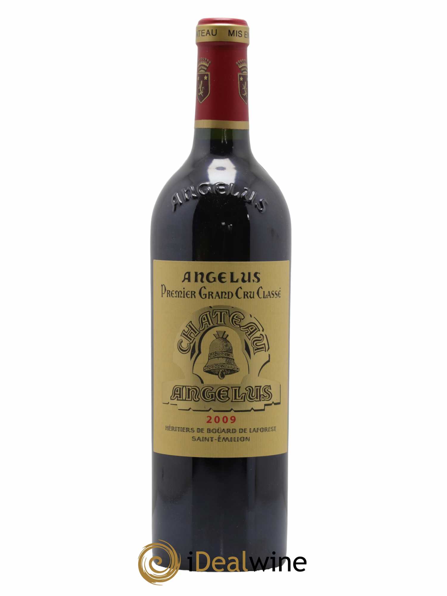 Château Angélus 1er Grand Cru Classé A 2009 - Lot de 1 bouteille - 0