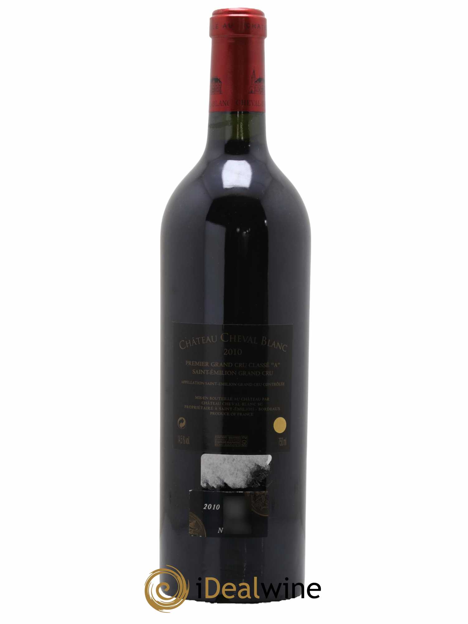 Château Cheval Blanc 1er Grand Cru Classé A 2010 - Lot de 1 bouteille - 1