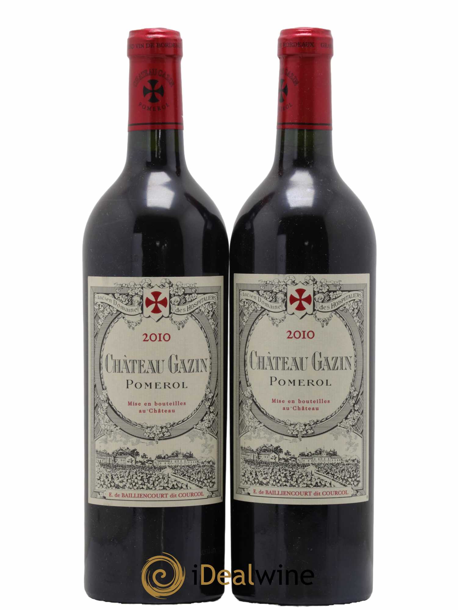 Château Gazin 2010 - Lot de 2 bouteilles - 0
