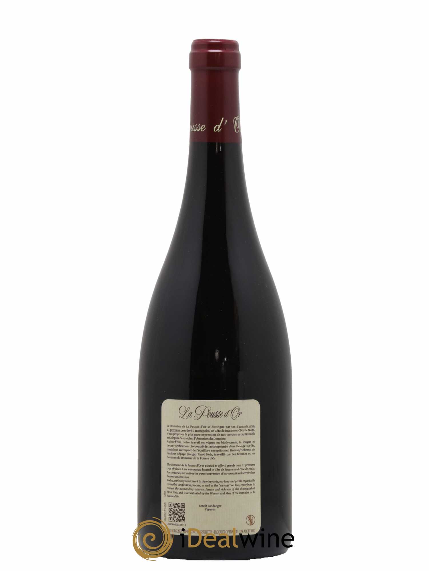 Chambolle-Musigny 1er Cru Les Amoureuses La Pousse d'Or (Domaine de) 2018 - Lotto di 1 bottiglia - 1