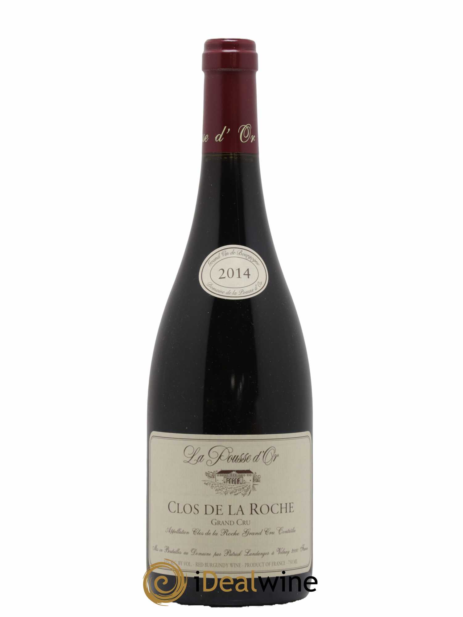Clos de la Roche Grand Cru La Pousse d'Or (Domaine de) 2014 - Lot de 1 bouteille - 0