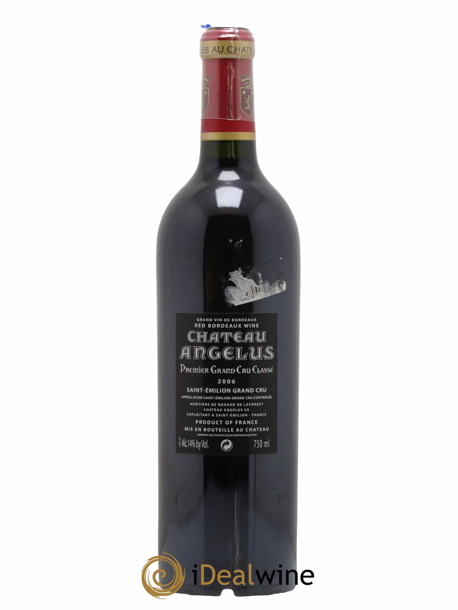 Château Angélus 1er Grand Cru Classé A 2006 - Lot de 1 bouteille - 1