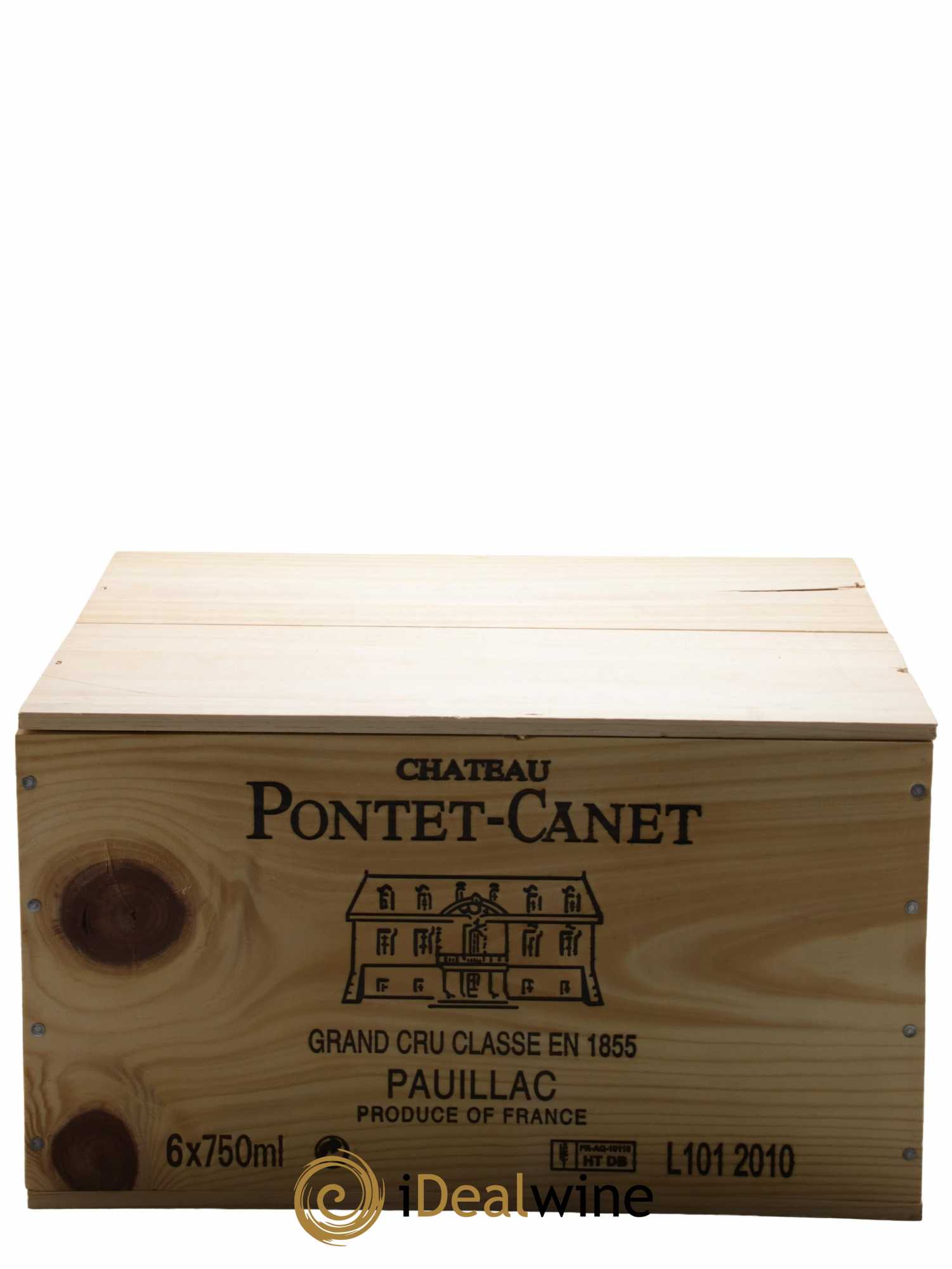 Château Pontet Canet 5ème Grand Cru Classé 2010 - Lot de 6 bouteilles - 5