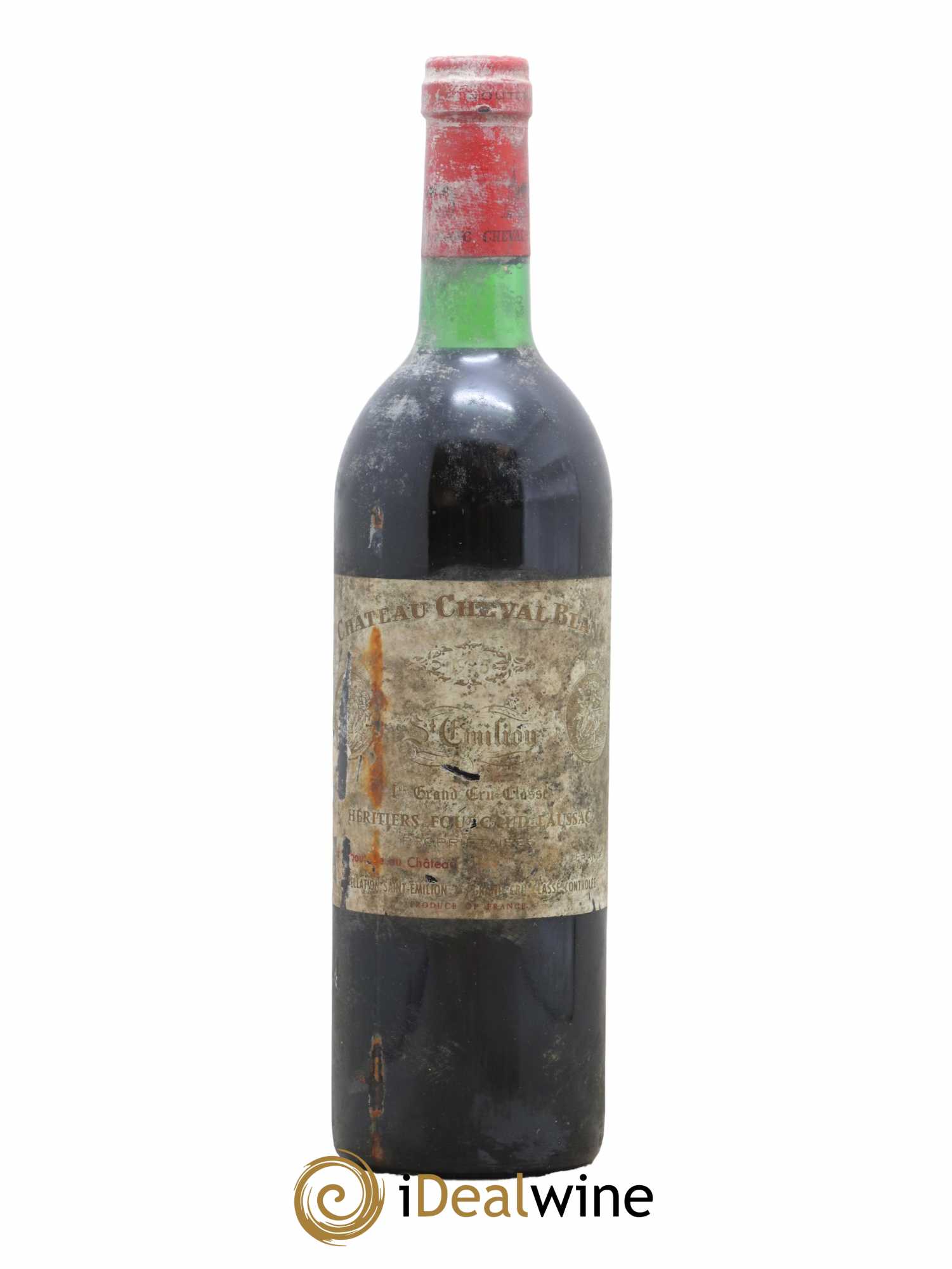 Château Cheval Blanc 1er Grand Cru Classé A 1975 - Lot de 1 bouteille - 0