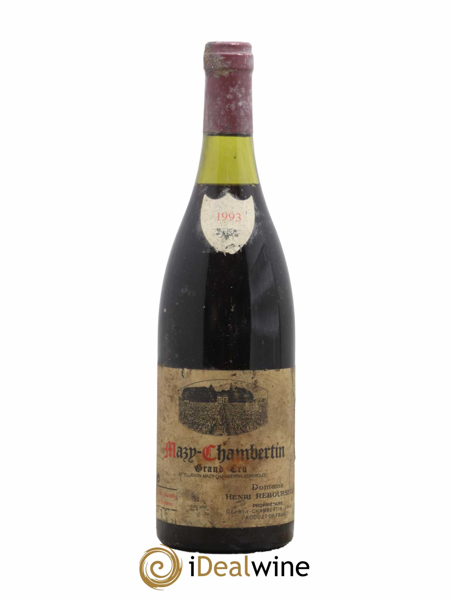 Mazis-Chambertin Grand Cru Henri Rebourseau 1993 - Lot de 1 bouteille - 0