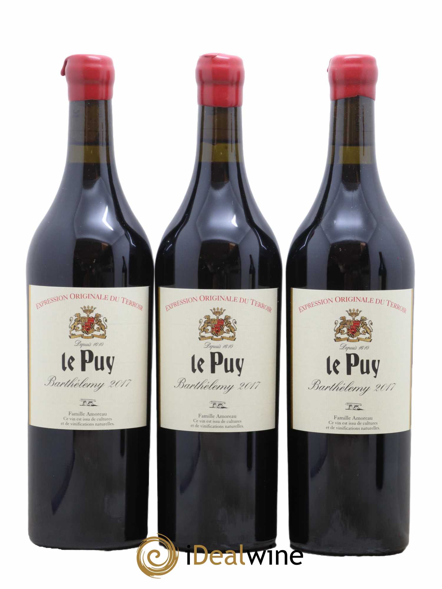 Le Puy - Cuvée Barthélemy 2017 - Lot de 12 bouteilles - 1
