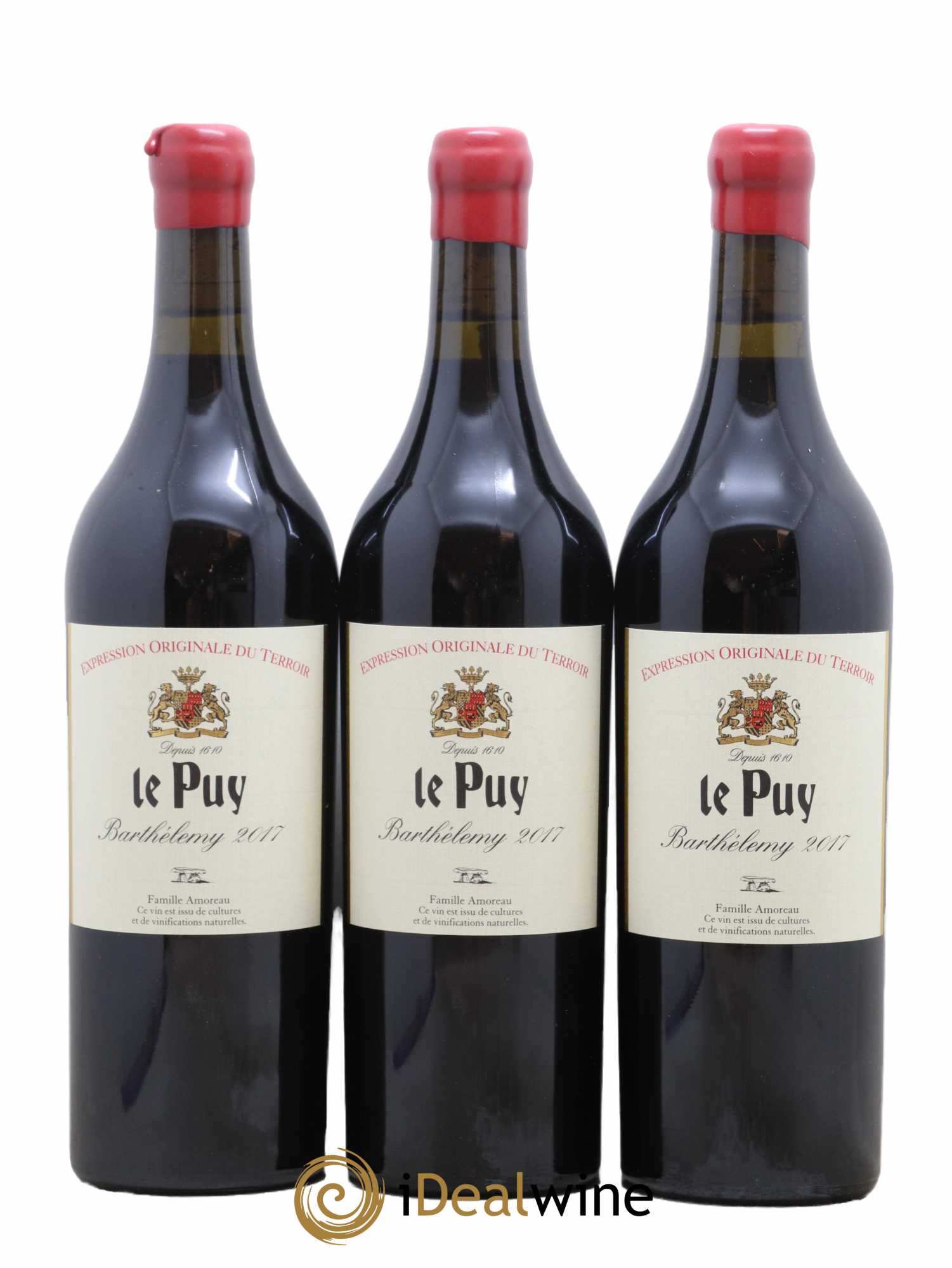 Le Puy - Cuvée Barthélemy 2017 - Lot de 12 bouteilles - 2