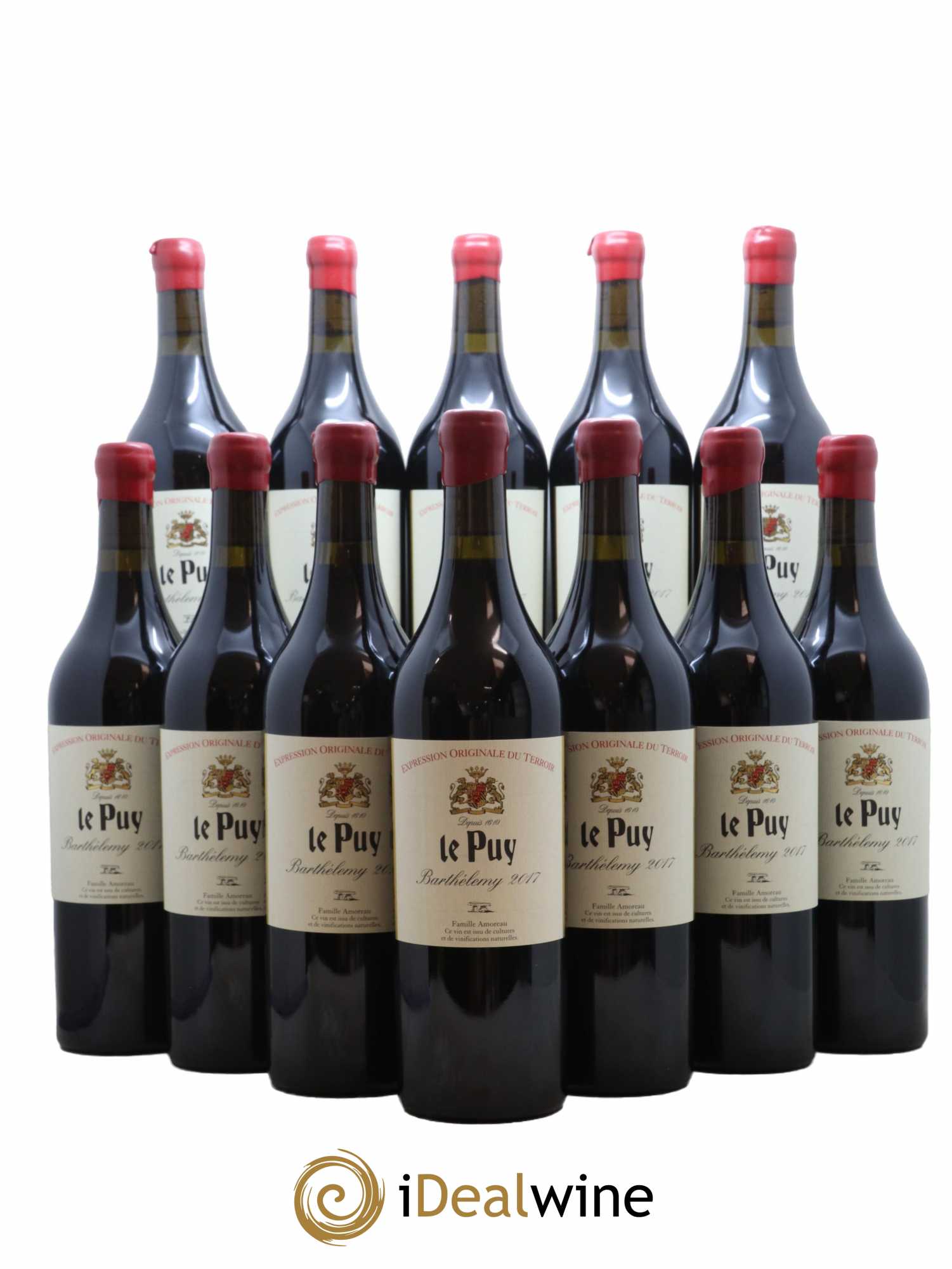 Le Puy - Cuvée Barthélemy 2017 - Lot de 12 bouteilles - 0