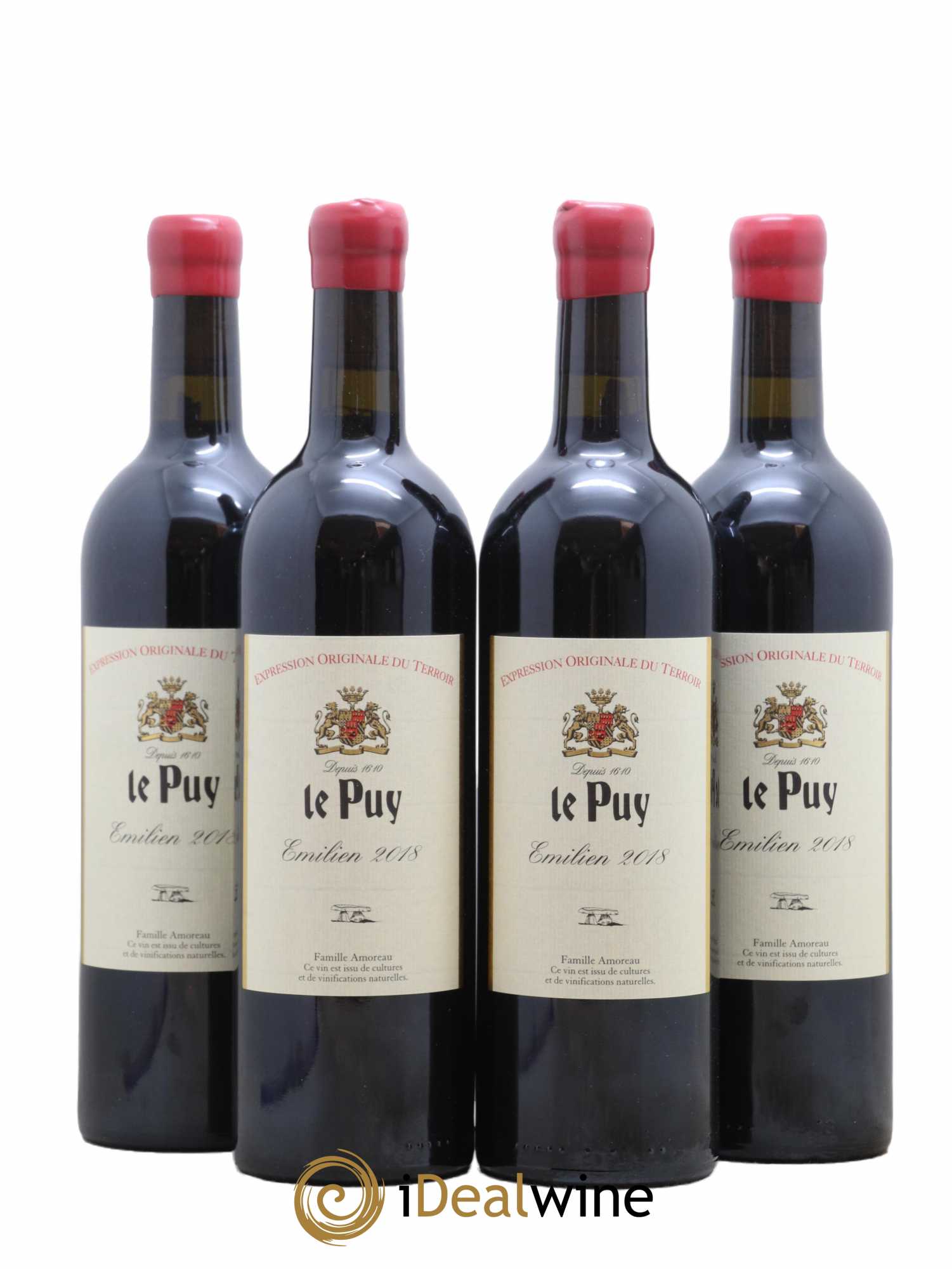 Le Puy - Cuvée Emilien 2018 - Lot de 4 bouteilles - 0
