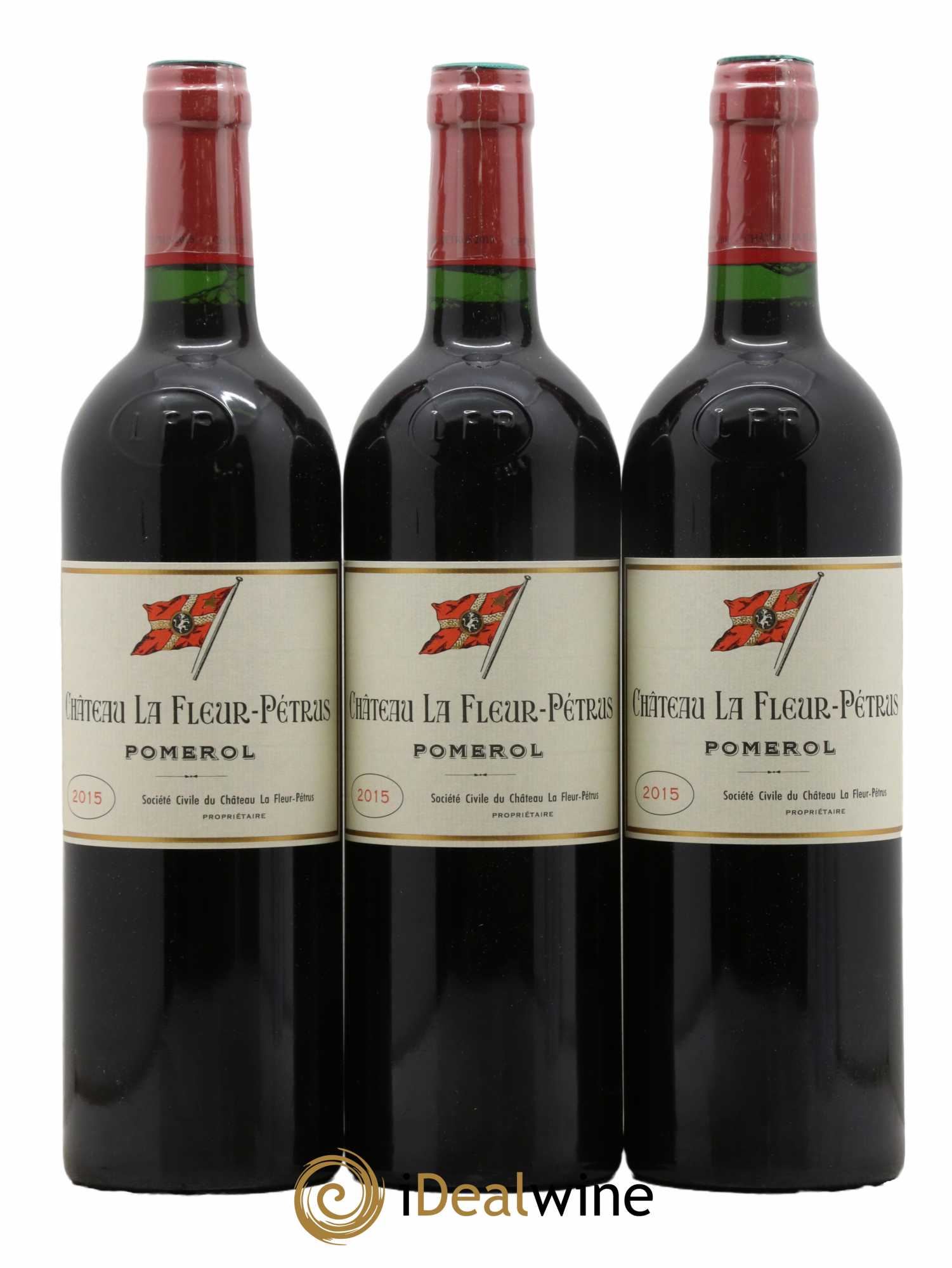 Château la Fleur Petrus 2015 - Lot de 3 bouteilles - 0