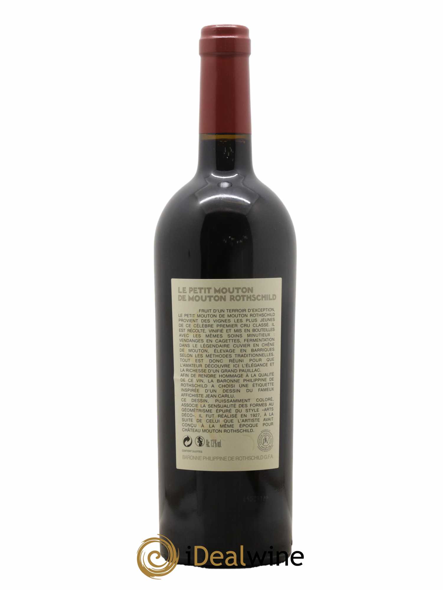 Petit Mouton Second Vin 2012 - Lot de 1 bouteille - 1