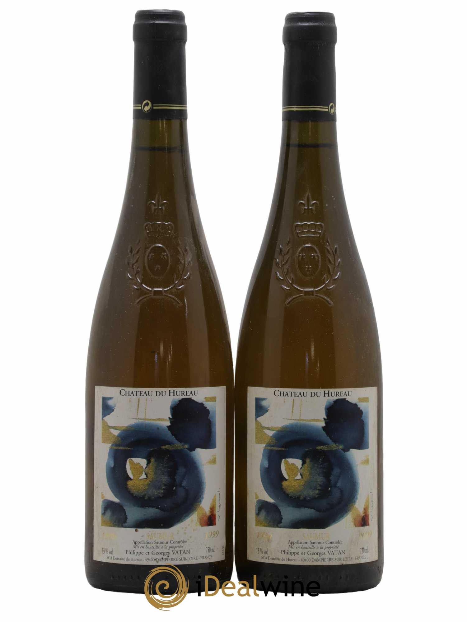 Saumur Château Du Hureau 1999 - Lot de 2 bouteilles - 0