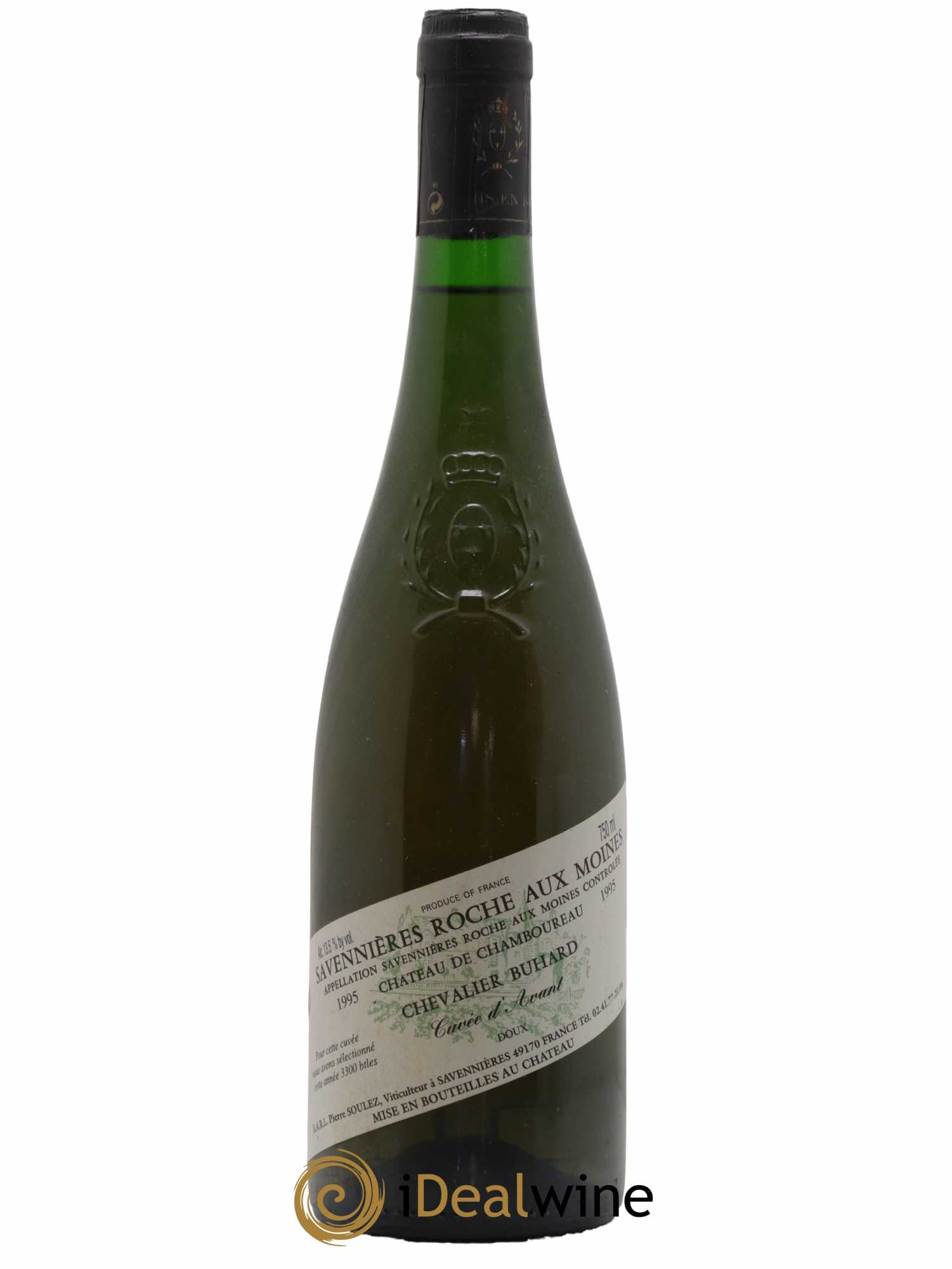 Savennières Roche aux Moines Chevalier Buhard Cuvée d'Avant Château de Chamboureau 1995 - Lot de 1 bouteille - 0